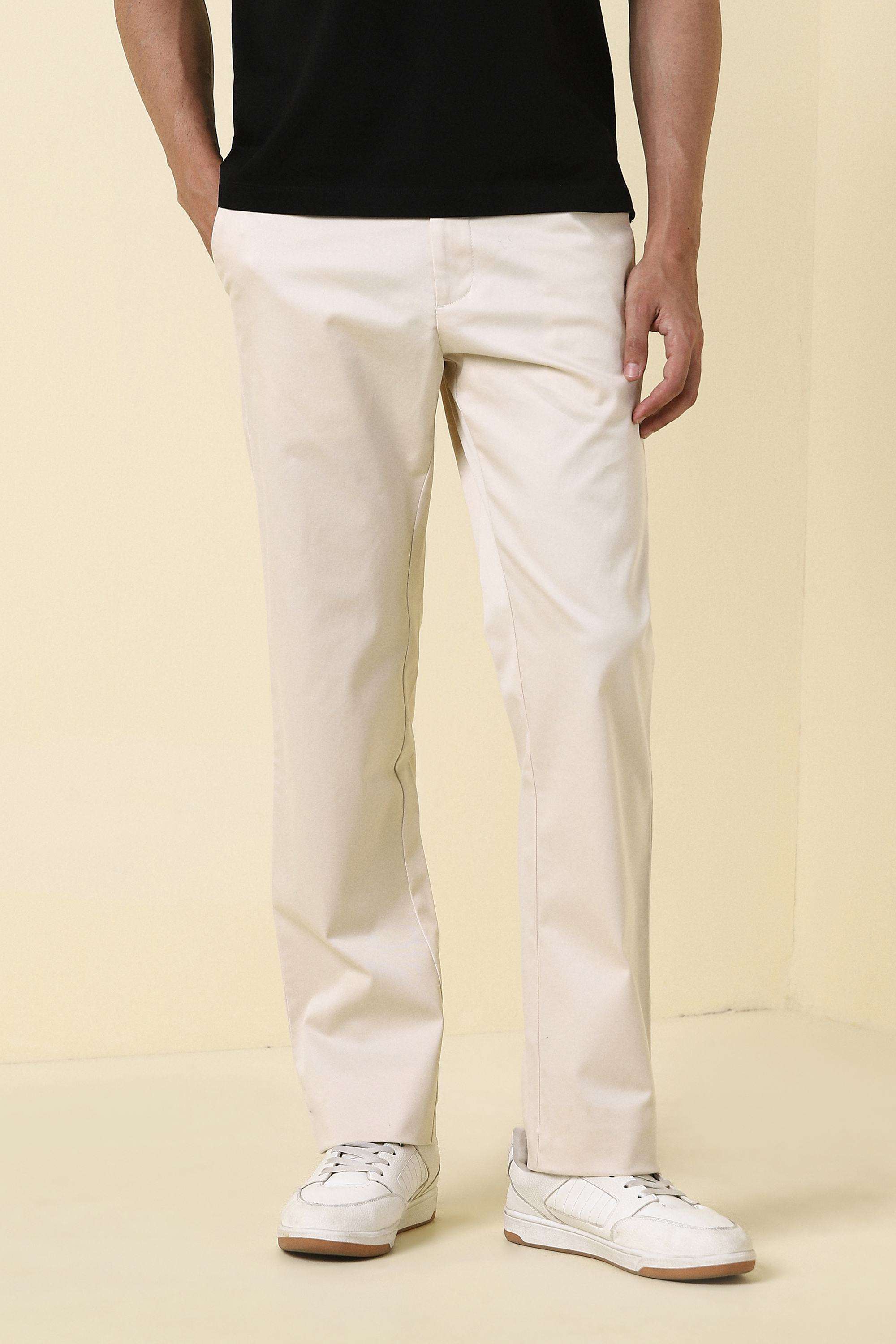 Solid-Cotton-Blend-Regular-Fit-Men-s-Trousers