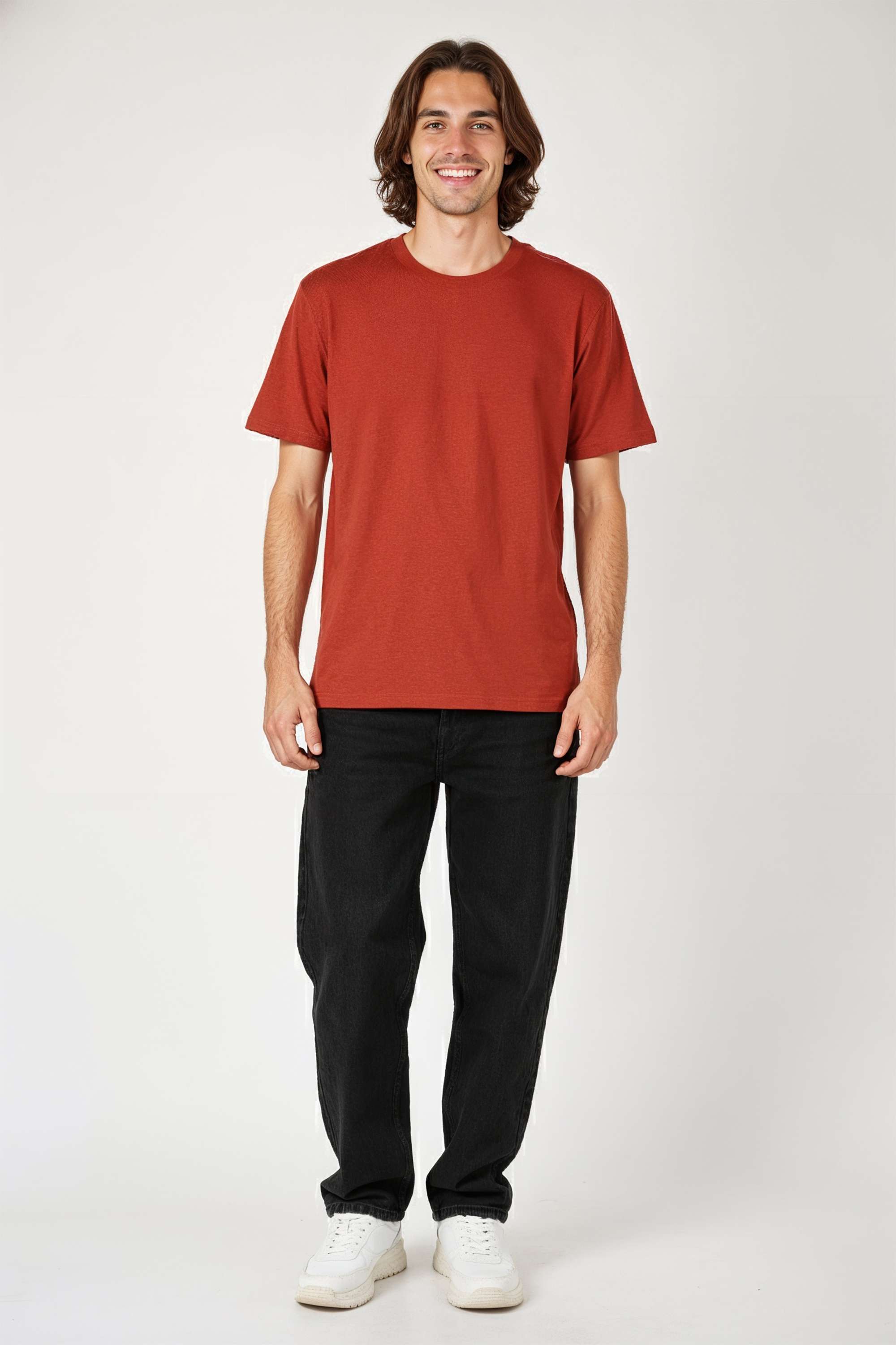 Textured-Cotton-Relaxed-Fit-Men-s-T-Shirt