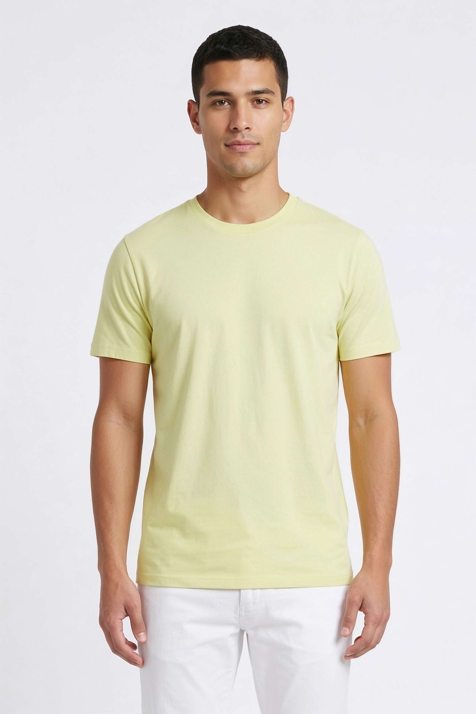 Solid-Cotton-Relaxed-Fit-Men-s-T-Shirt