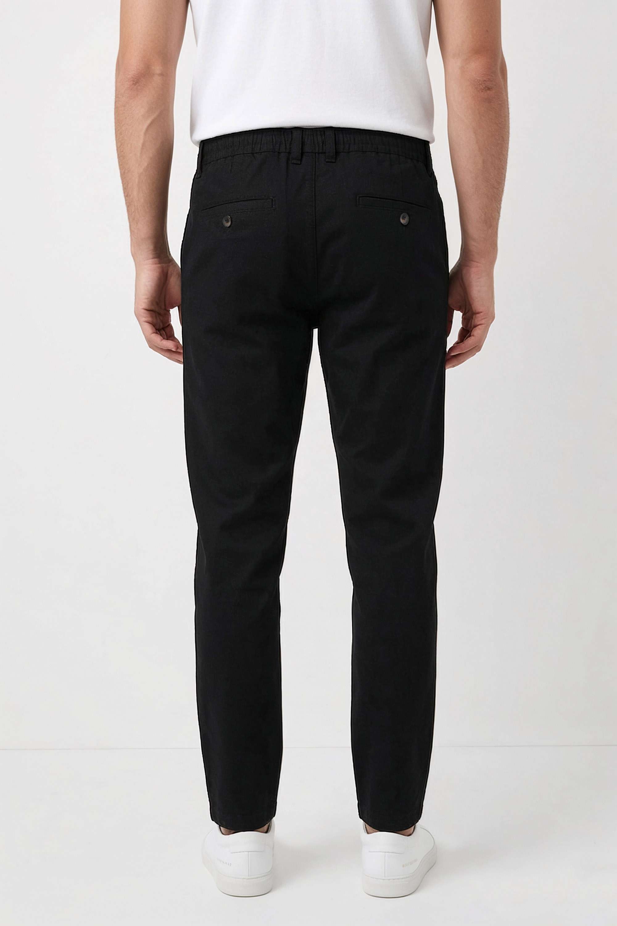 Solid-Cotton-Relaxed-Fit-Men-Trousers