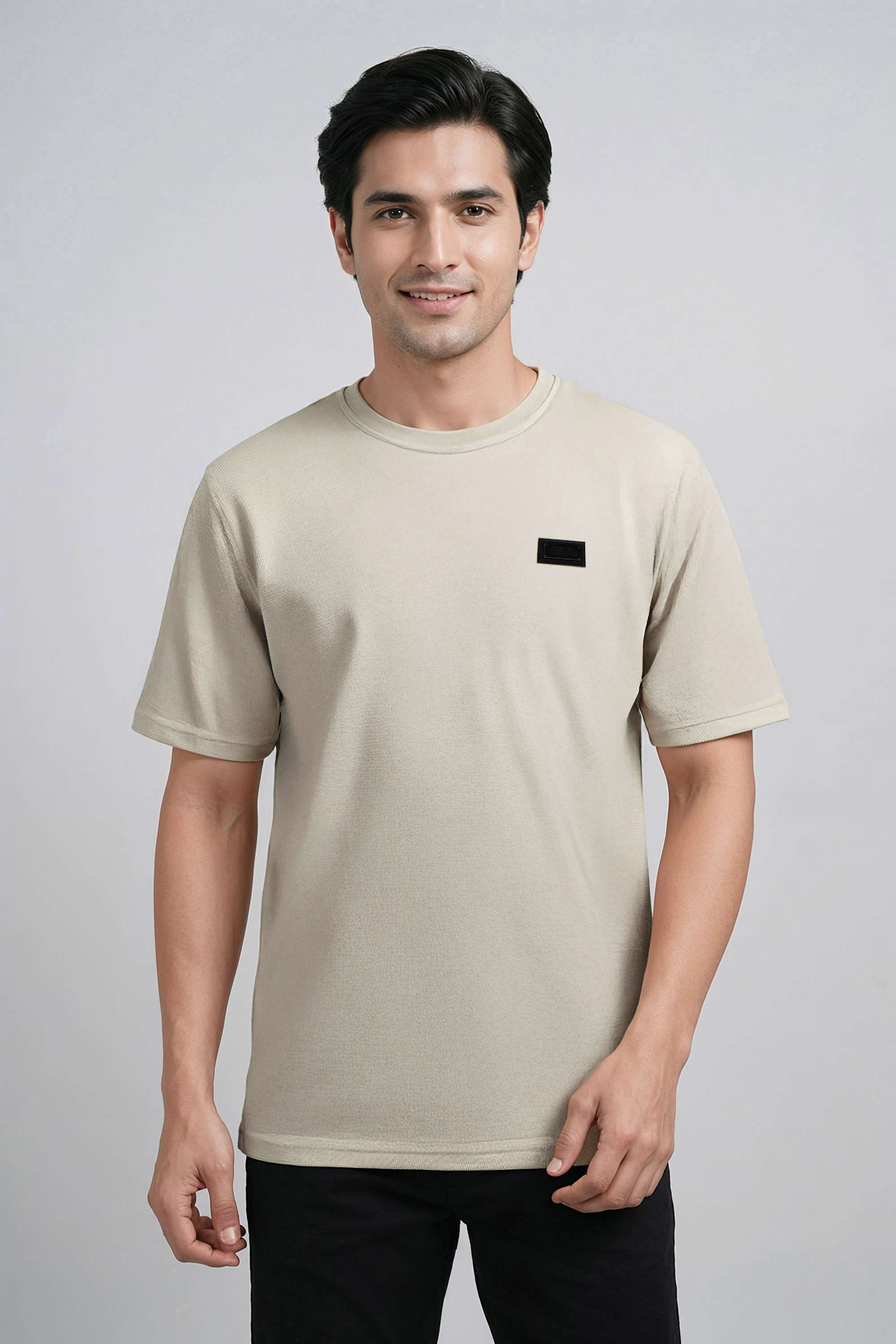 Solid-Poly-Cotton-Relaxed-Fit-Men-s-T-Shirt