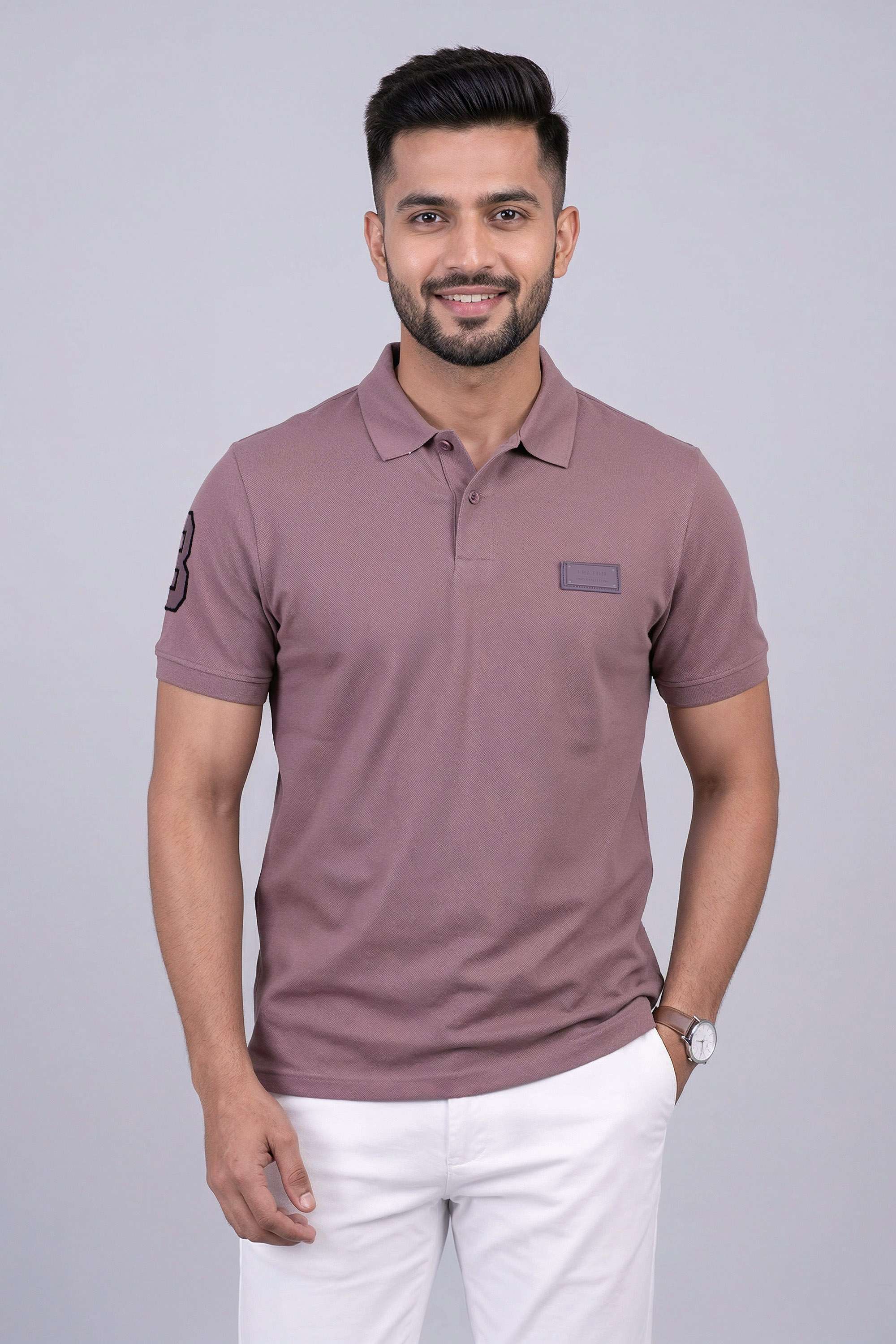 Solid-Cotton-Blend-Regular-Fit-Men-s-T-Shirt