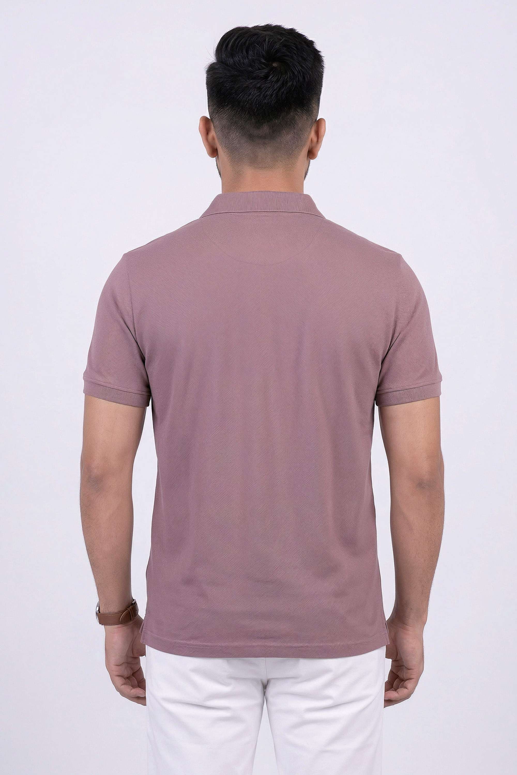 Solid-Cotton-Blend-Regular-Fit-Men-s-T-Shirt