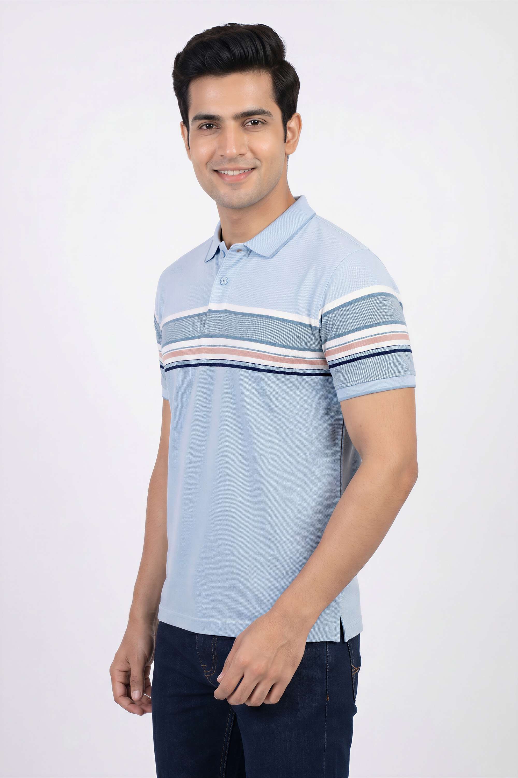 Stripes-Poly-Cotton-Regular-Fit-Men-s-T-Shirt