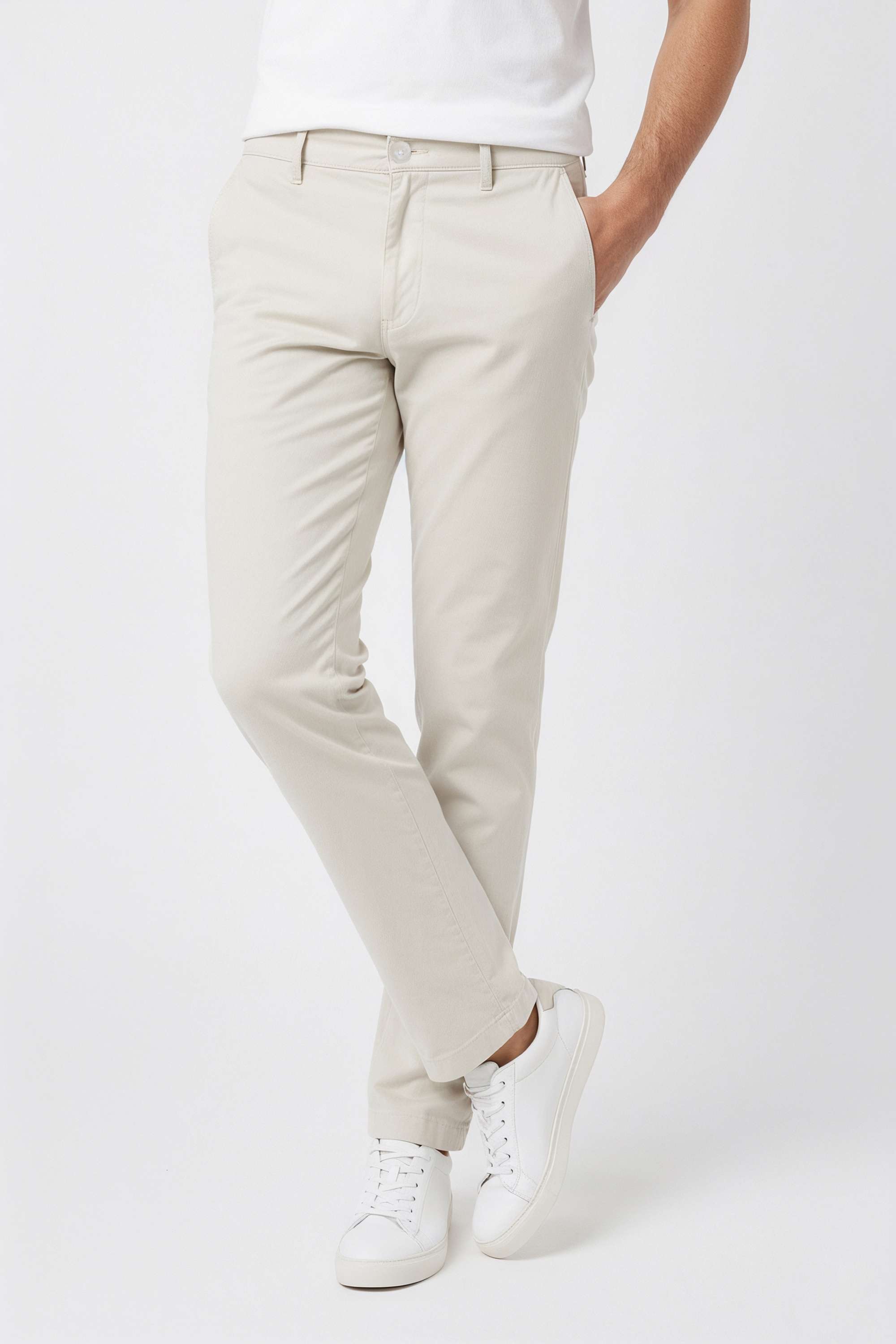 Solid-Cotton-Regular-Fit-Men-s-Trousers
