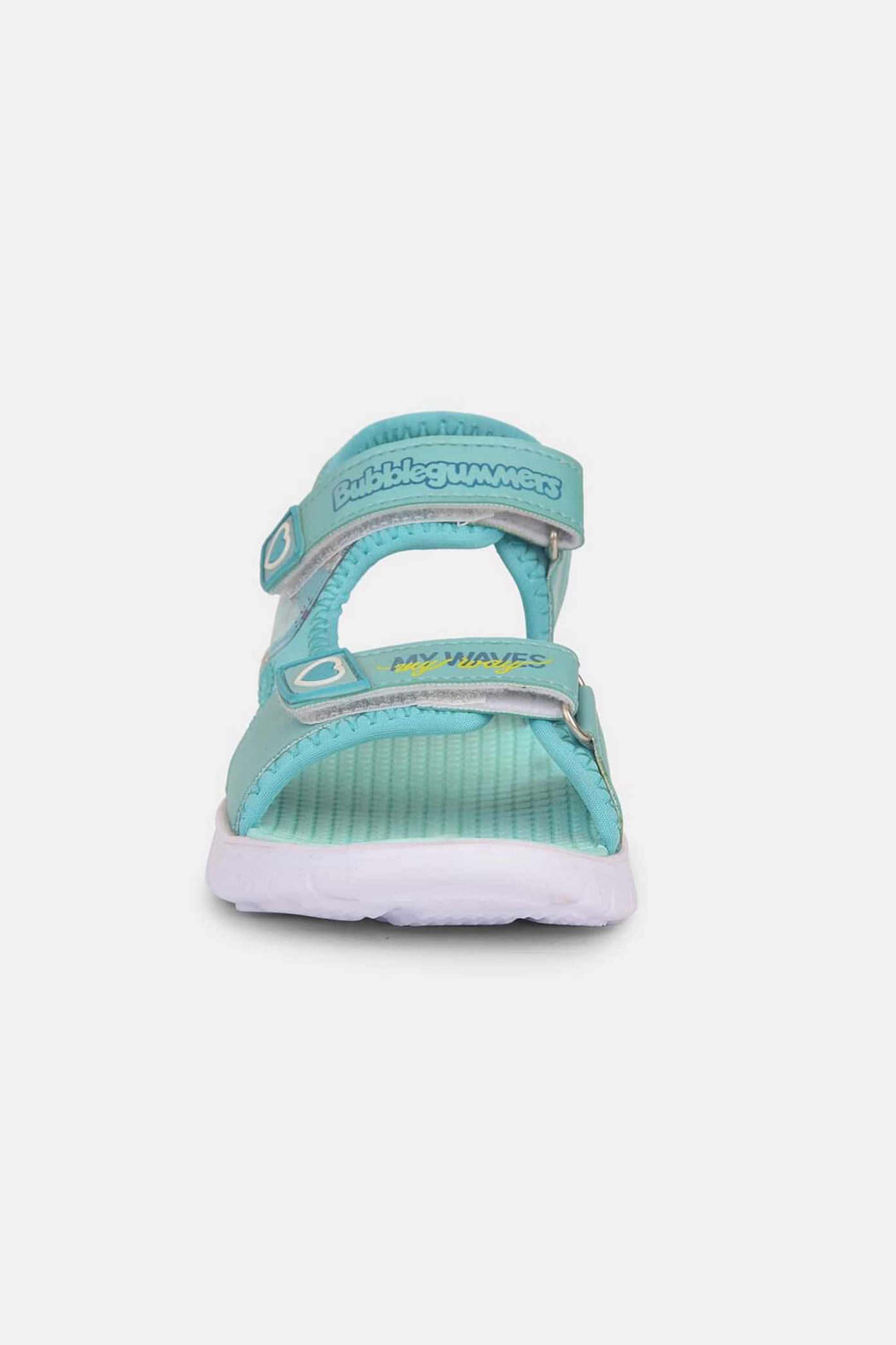 Synthetic-Velcro-Girls-Mules