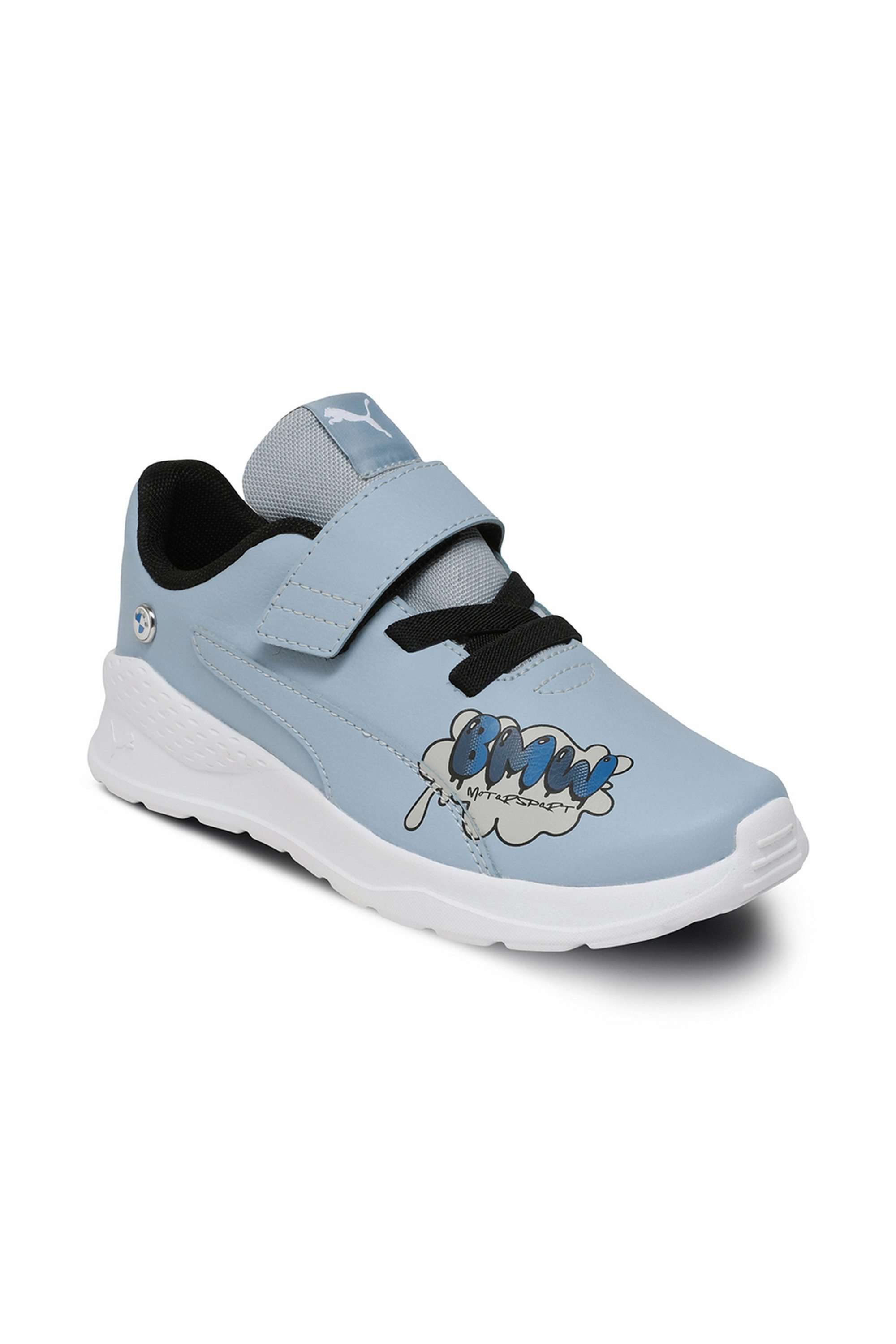 BMW-M-Motorsport-Anzarun-Synthetic-Low-Tops-Hook-&-Loop-Boys-Sneakers
