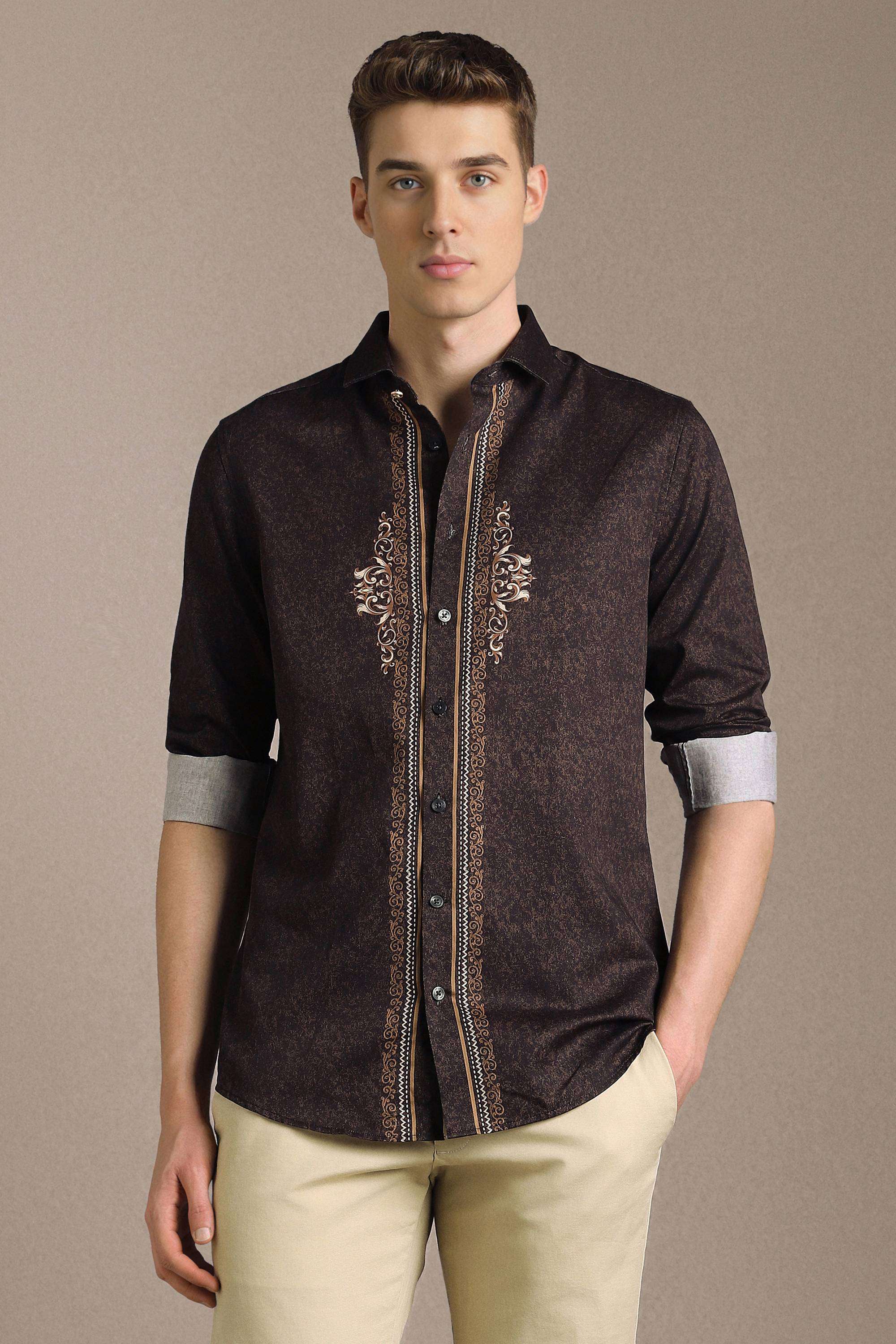 Printed-Cotton-Slim-Fit-Men-s-Shirt