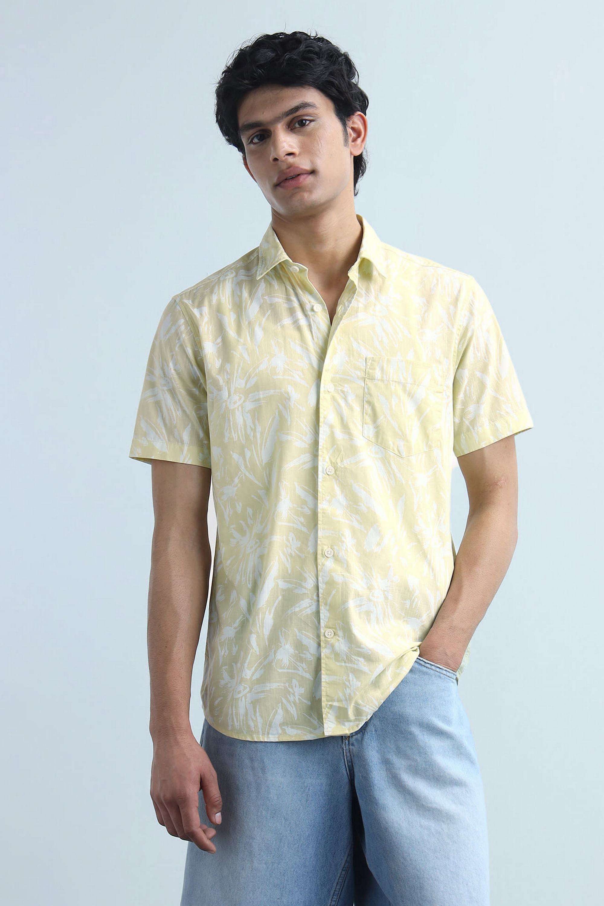 Printed-Cotton-Slim-Fit-Men-s-Shirt
