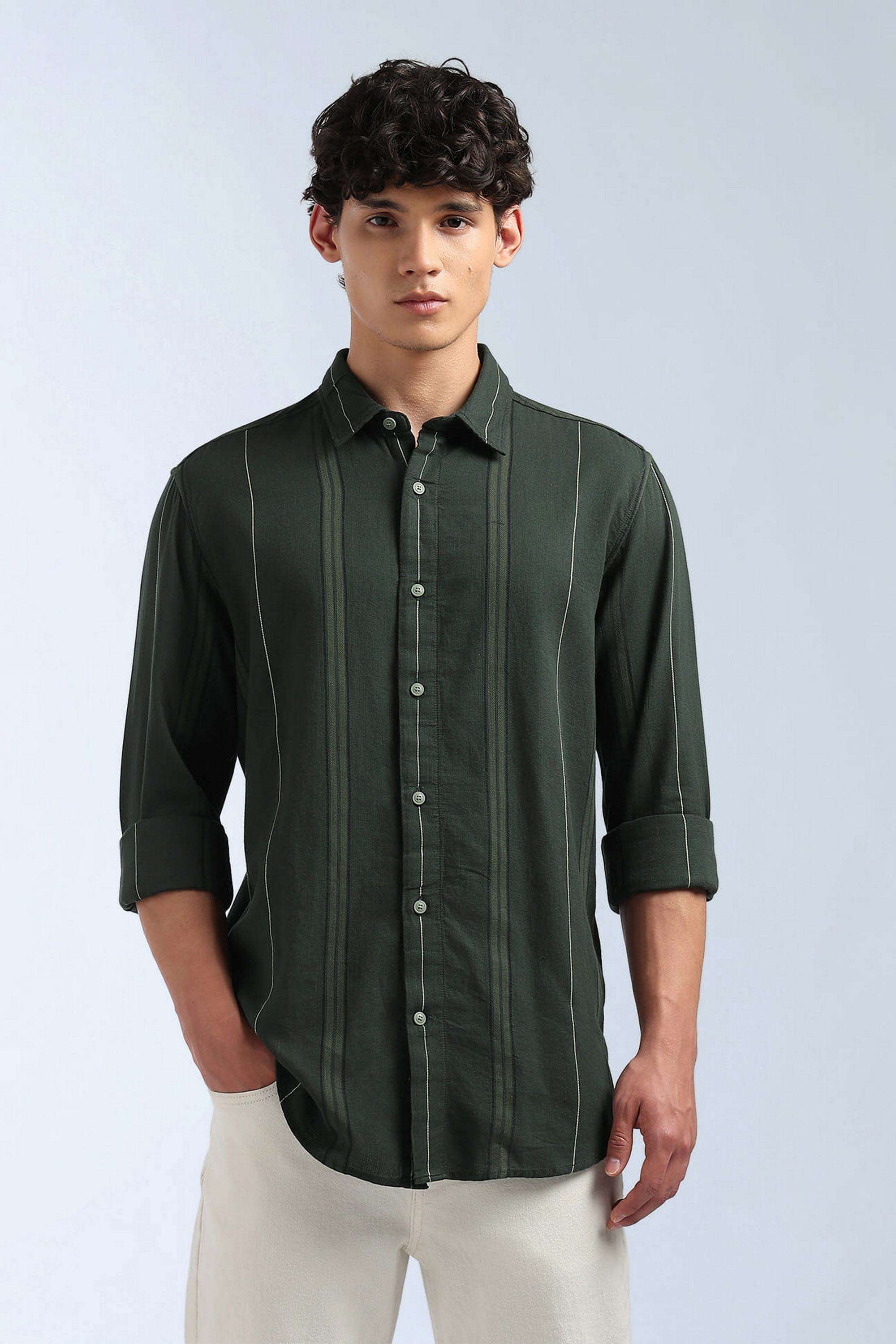 Stripes-Cotton-Slim-Fit-Men-s-Shirt