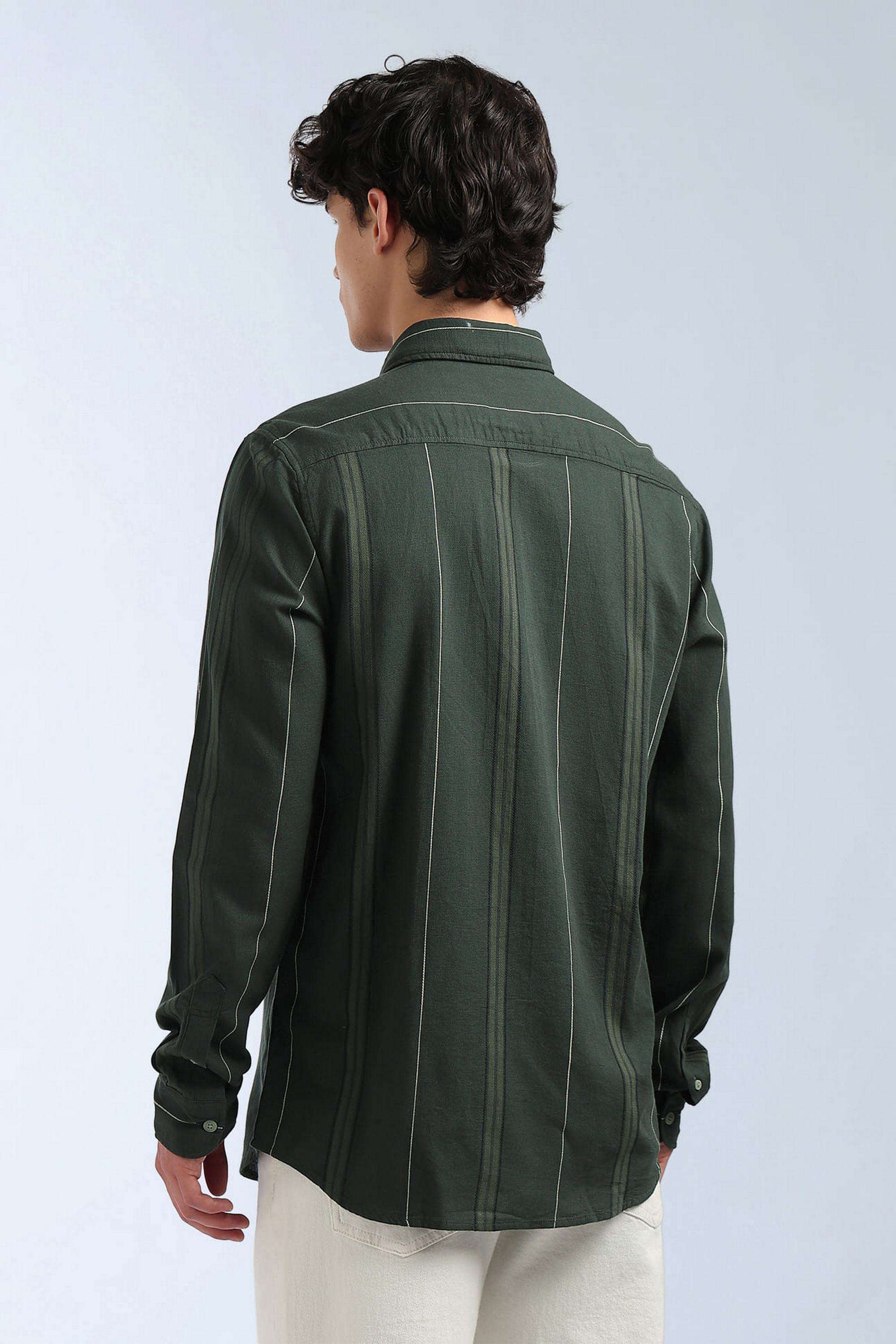 Stripes-Cotton-Slim-Fit-Men-s-Shirt