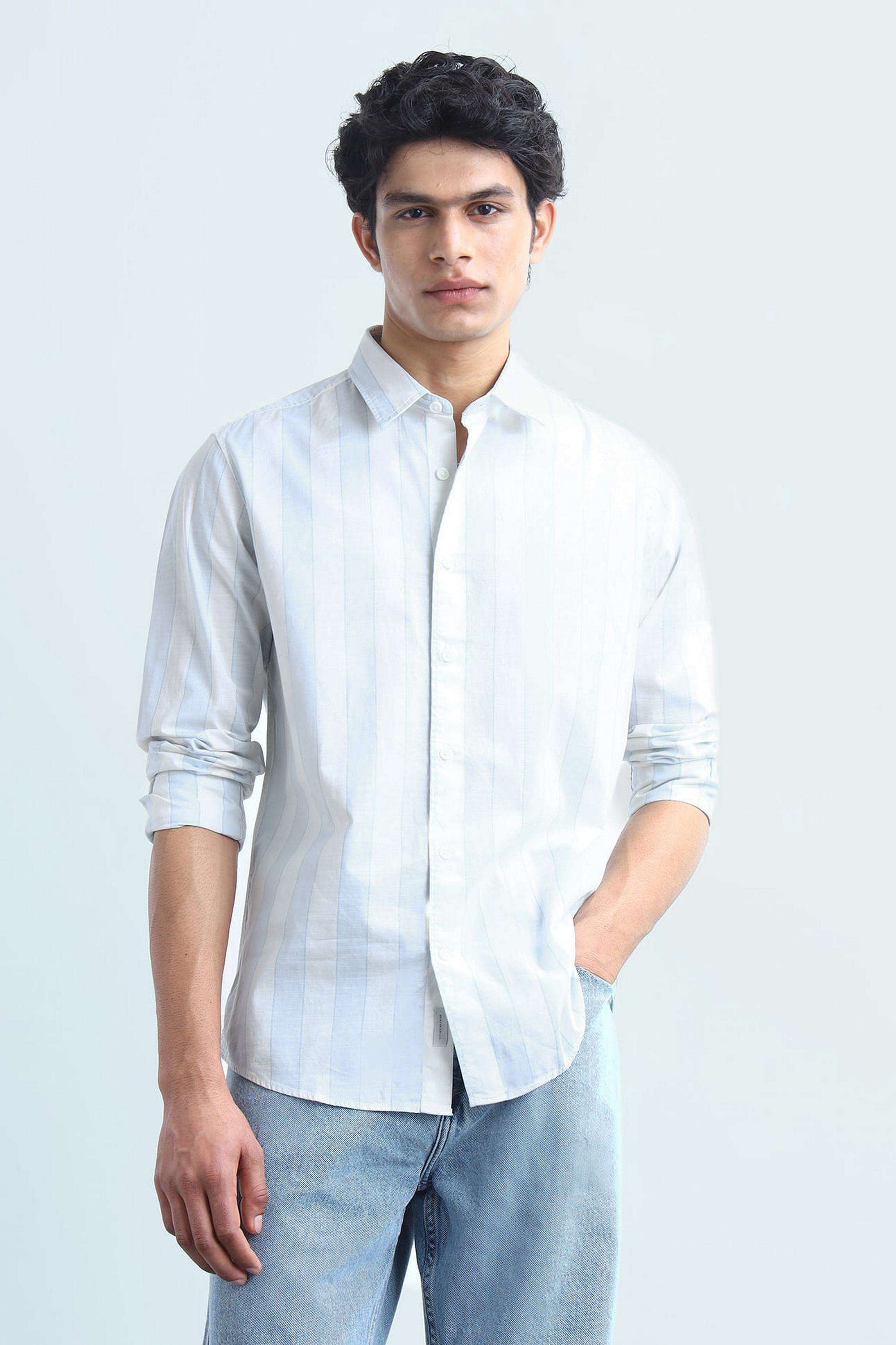Stripes-Cotton-Slim-Fit-Men-s-Shirt