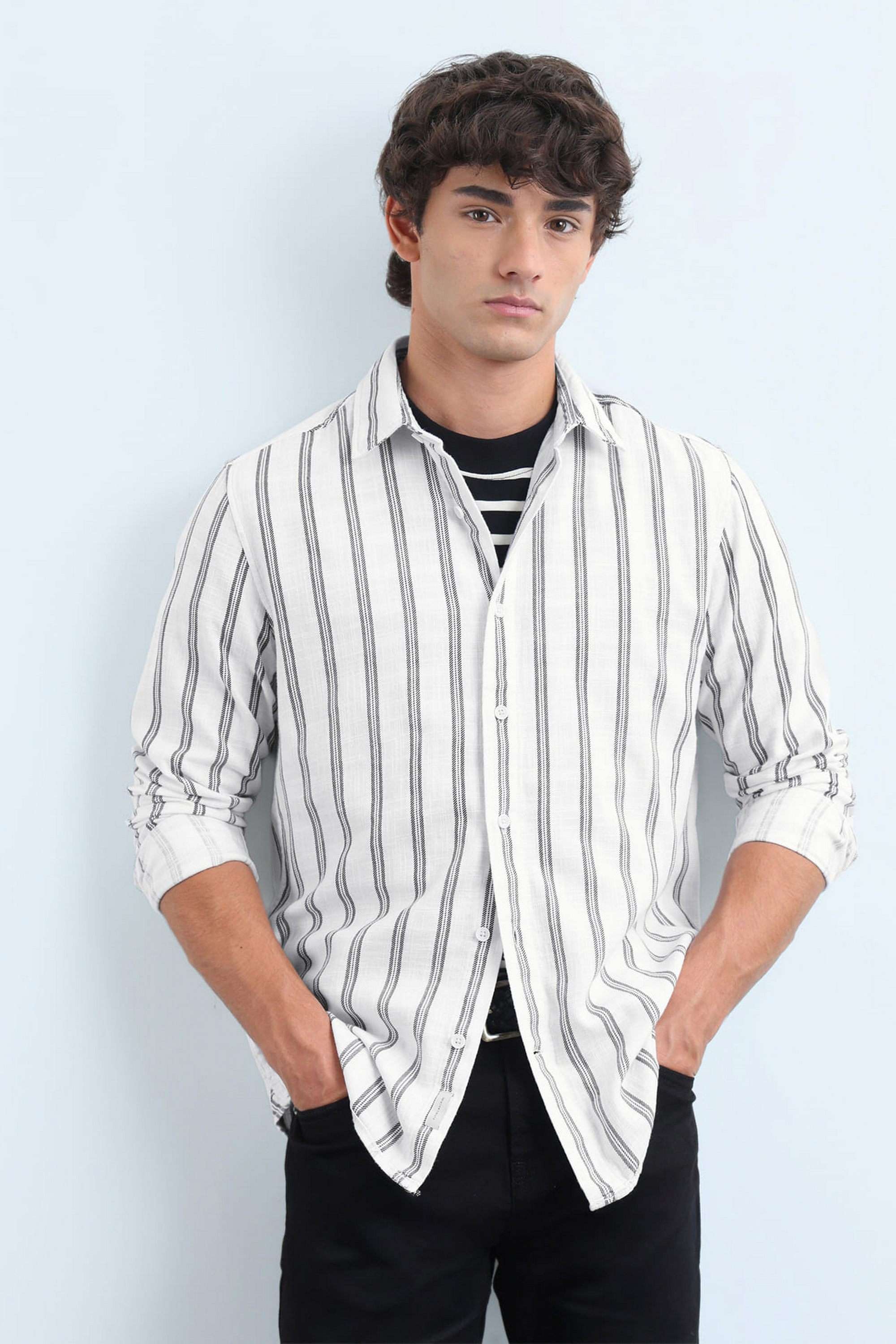 Printed-Cotton-Slim-Fit-Men-s-Casual-Shirt