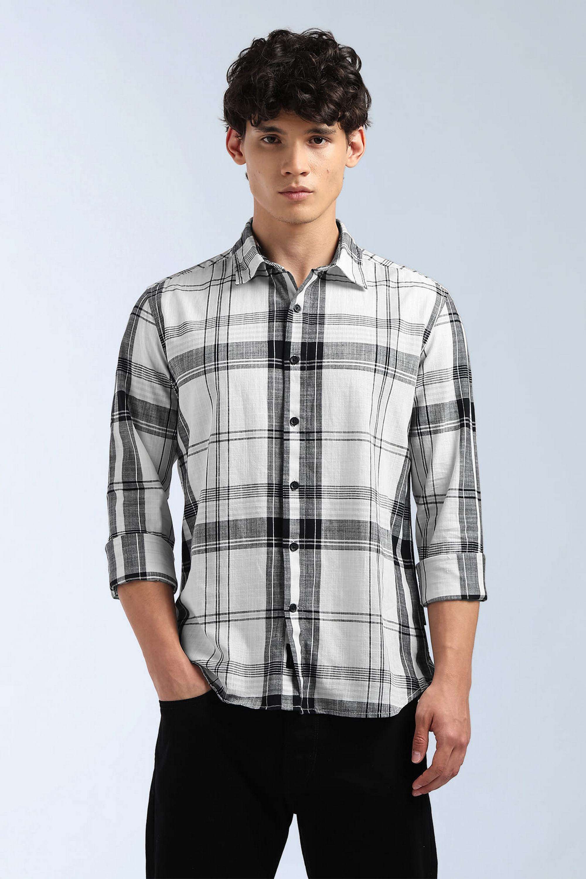 Checks-Cotton-Slim-Fit-Men-s-Shirt