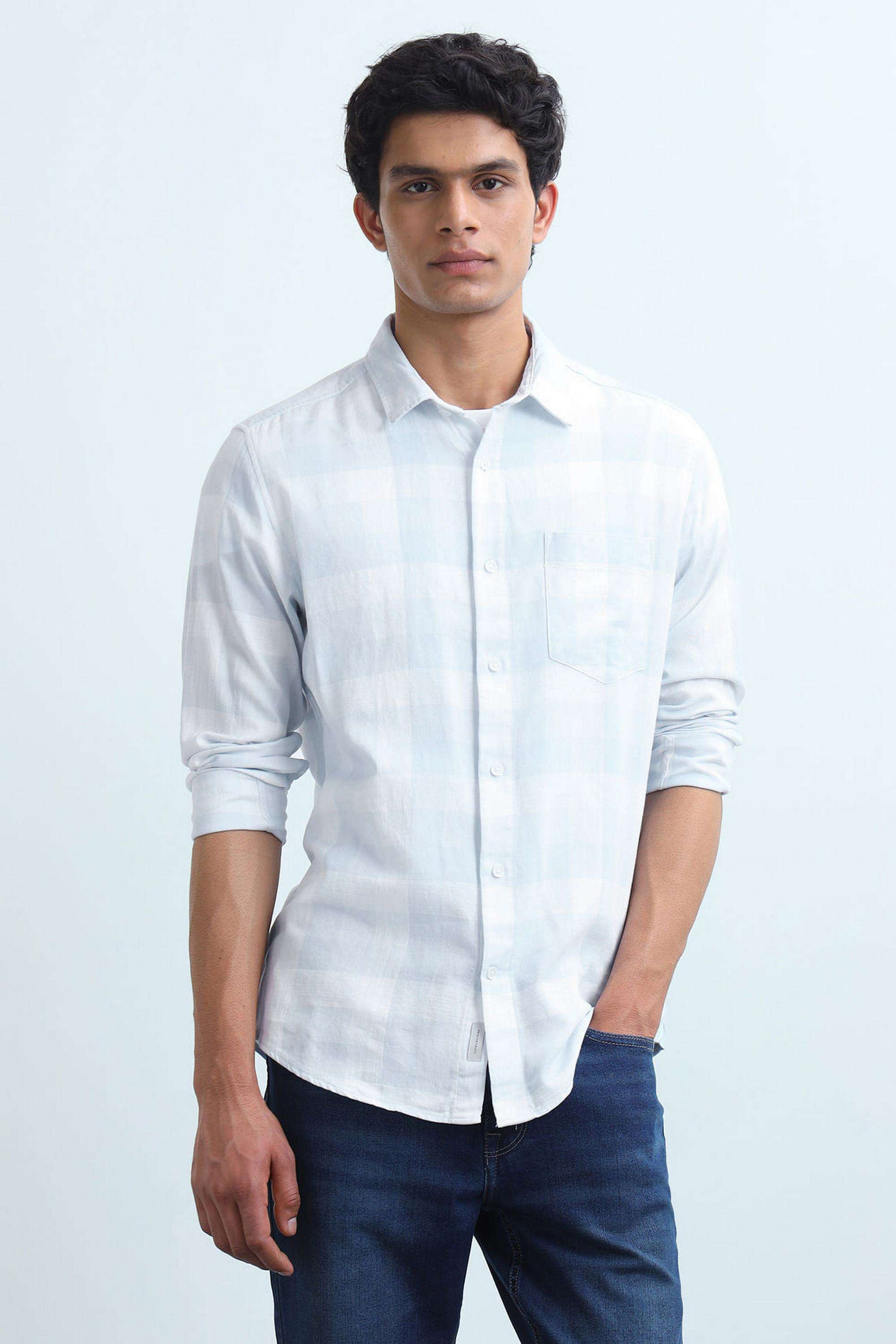 Checks-Cotton-Slim-Fit-Men-s-Shirt
