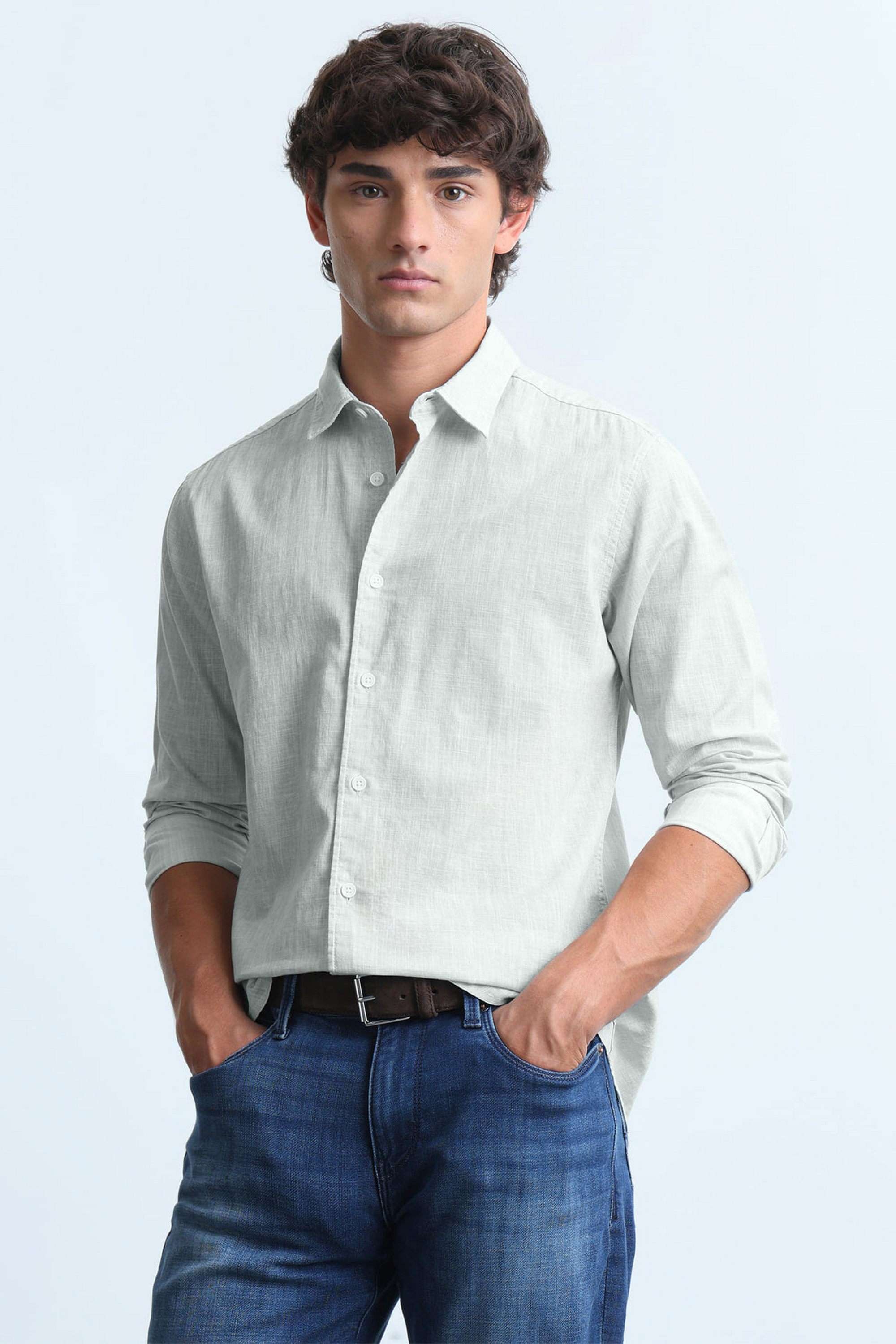 Printed-Cotton-Slim-Fit-Men-s-Casual-Shirt