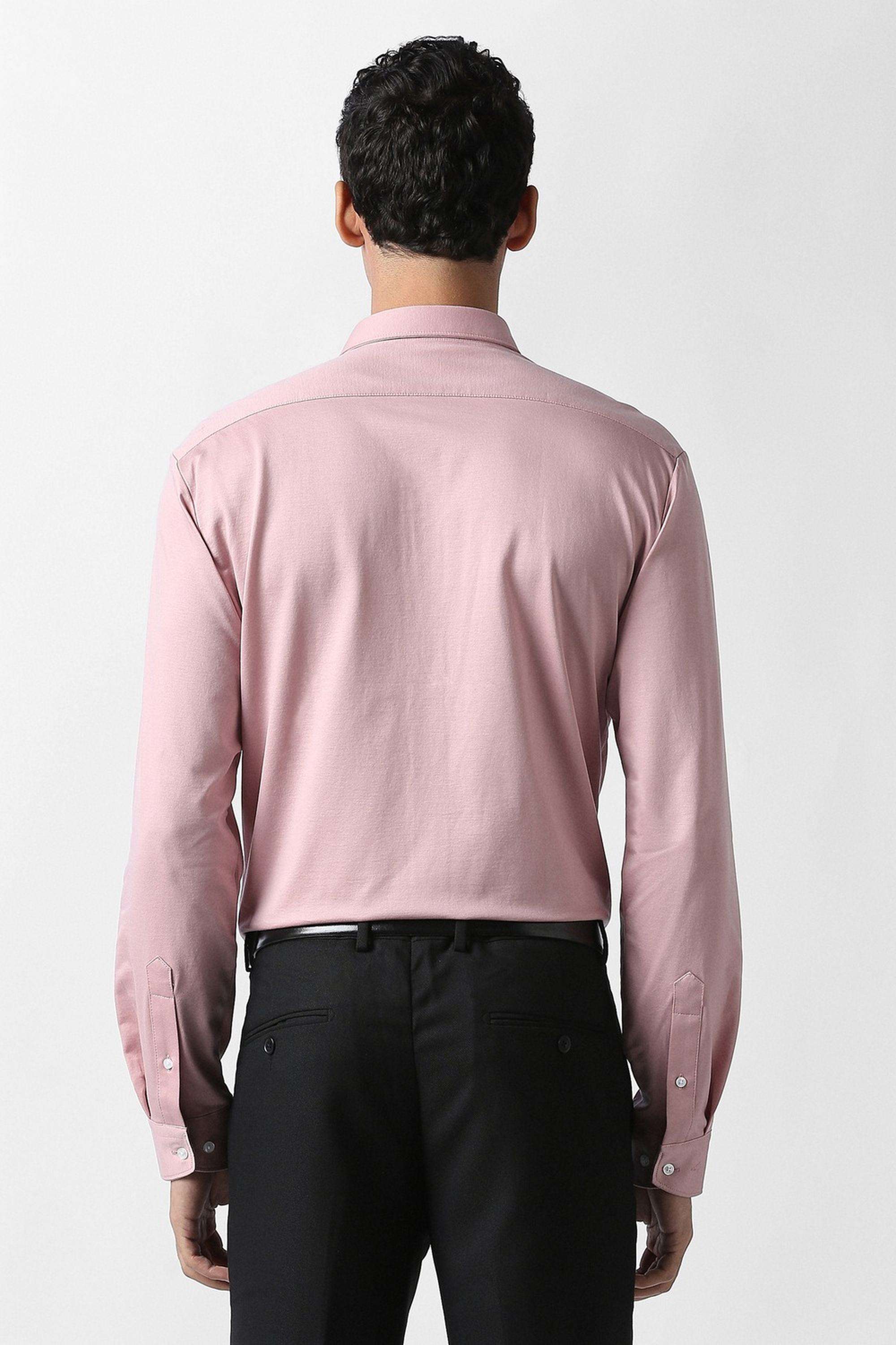 Solid-Cotton-Slim-Fit-Men-s-Formal-Shirt