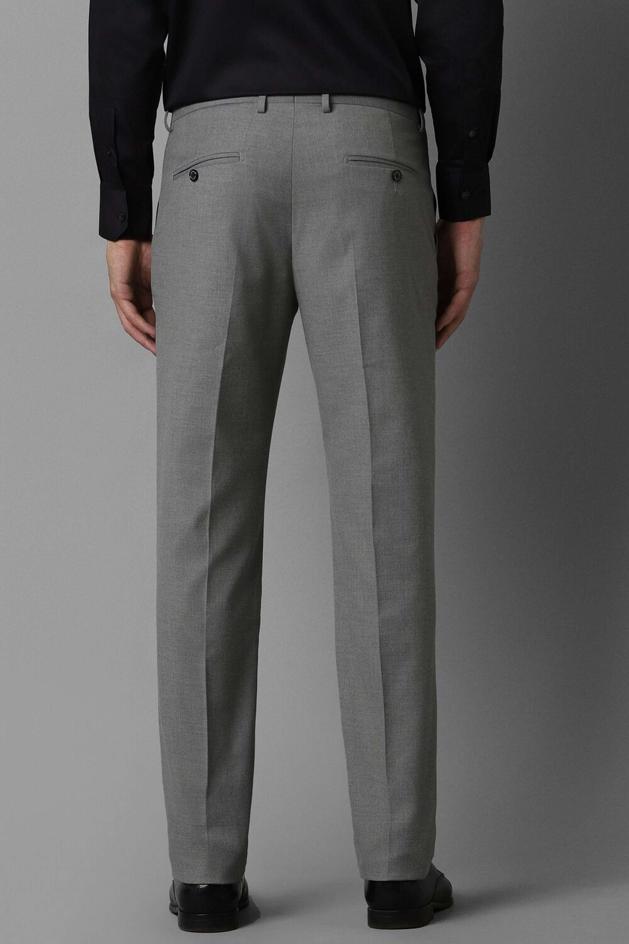 Textured-Blended-Fabric-Slim-Fit-Men-Trousers