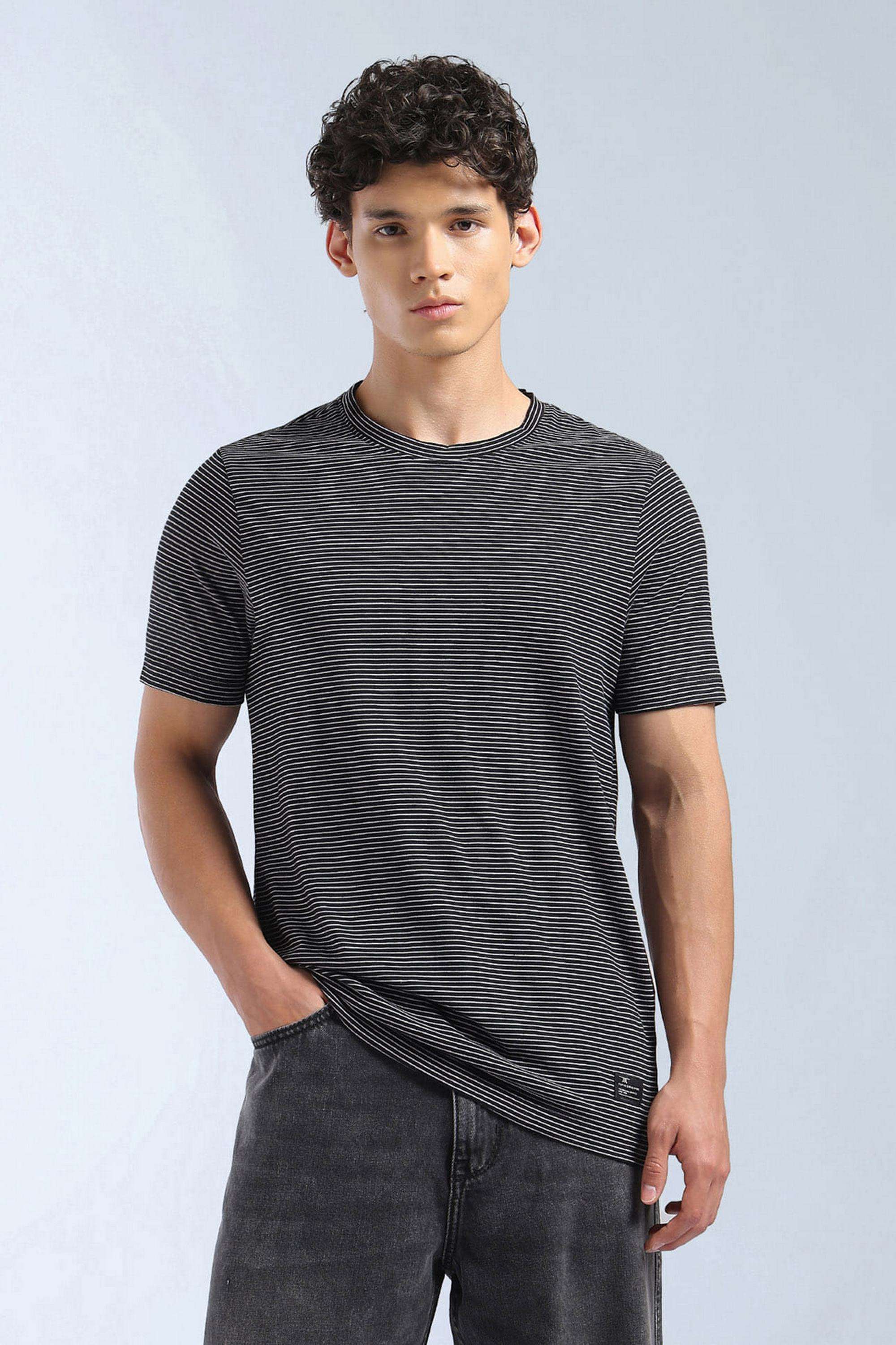 Stripes-Cotton-Round-Neck-Men-s-T-Shirt