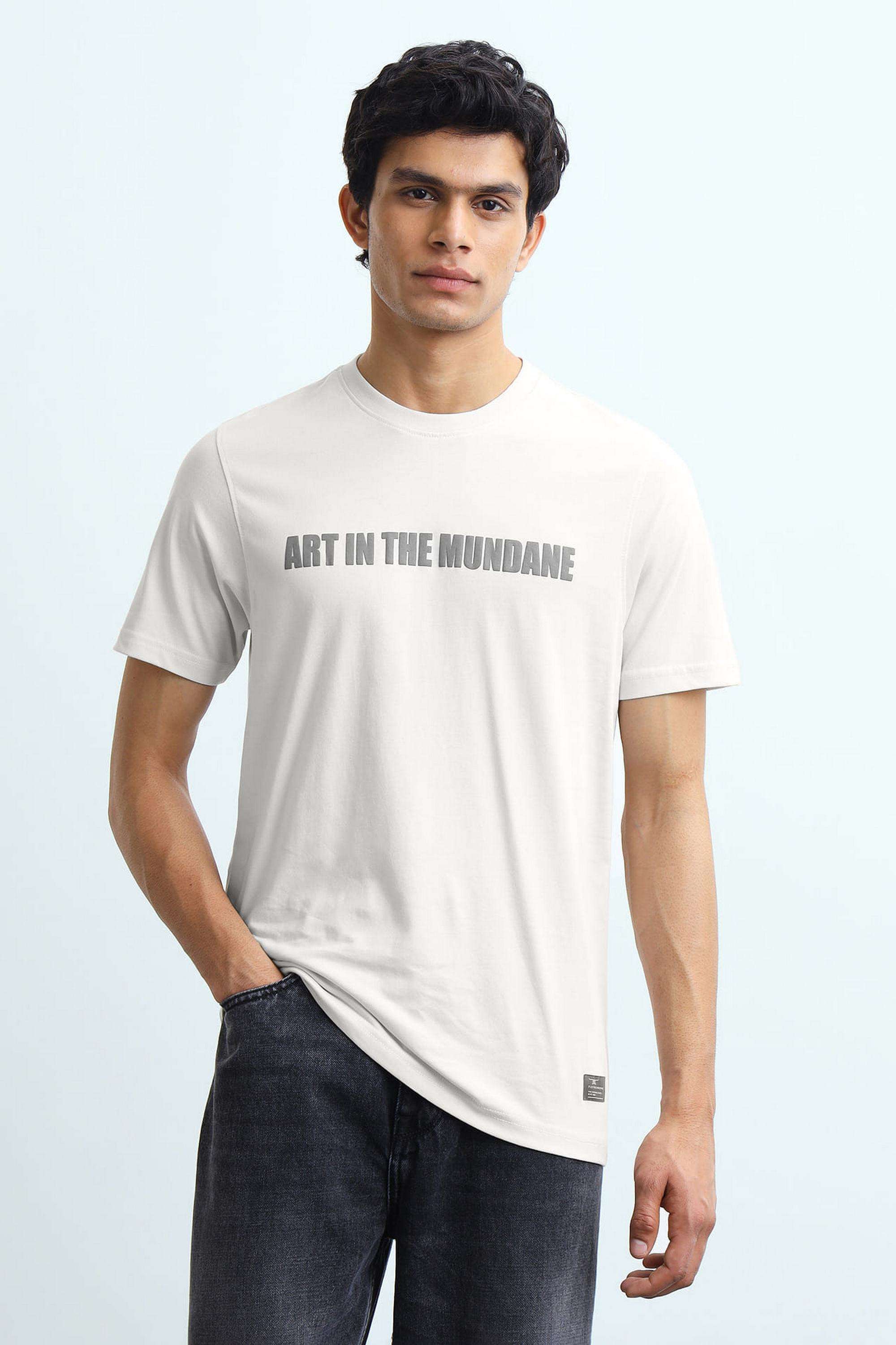 Printed-Blended-Fabric-Round-Neck-Men-s-T-Shirt