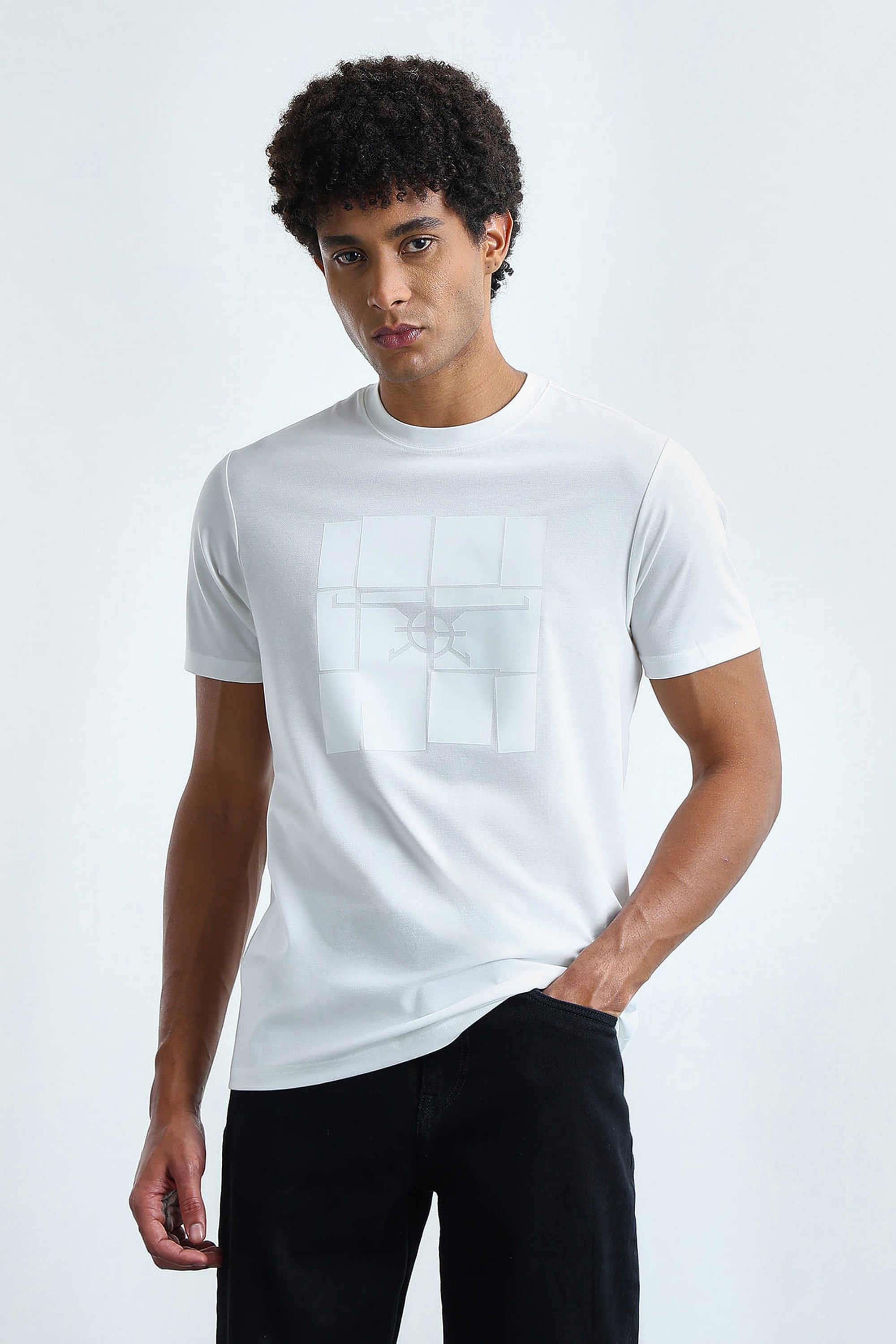 Printed-Rayon-Round-Neck-Men-s-T-Shirt