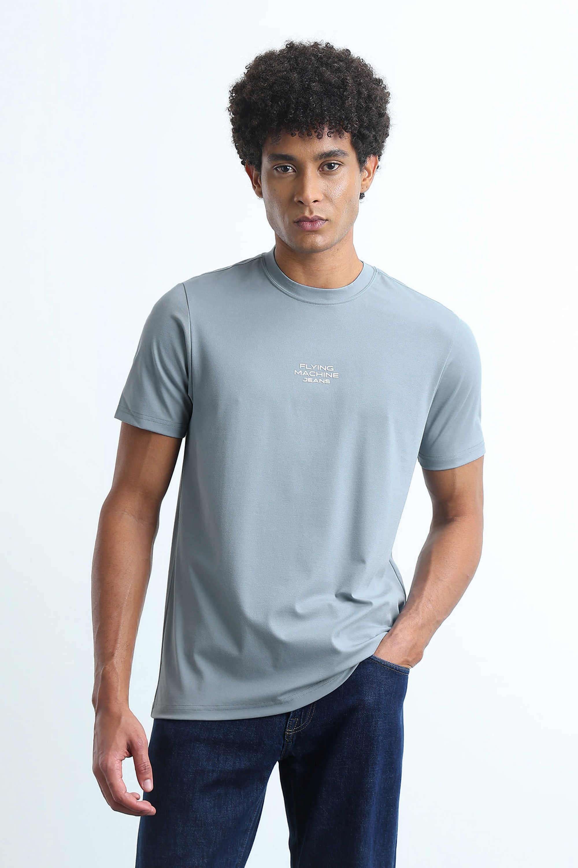Printed-Rayon-Round-Neck-Men-s-T-Shirt