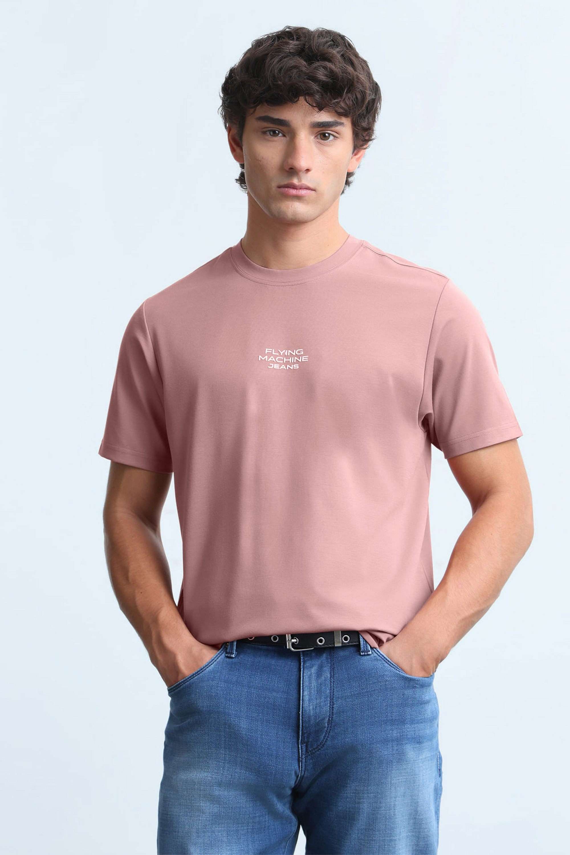Printed-Rayon-Round-Neck-Men-s-T-Shirt