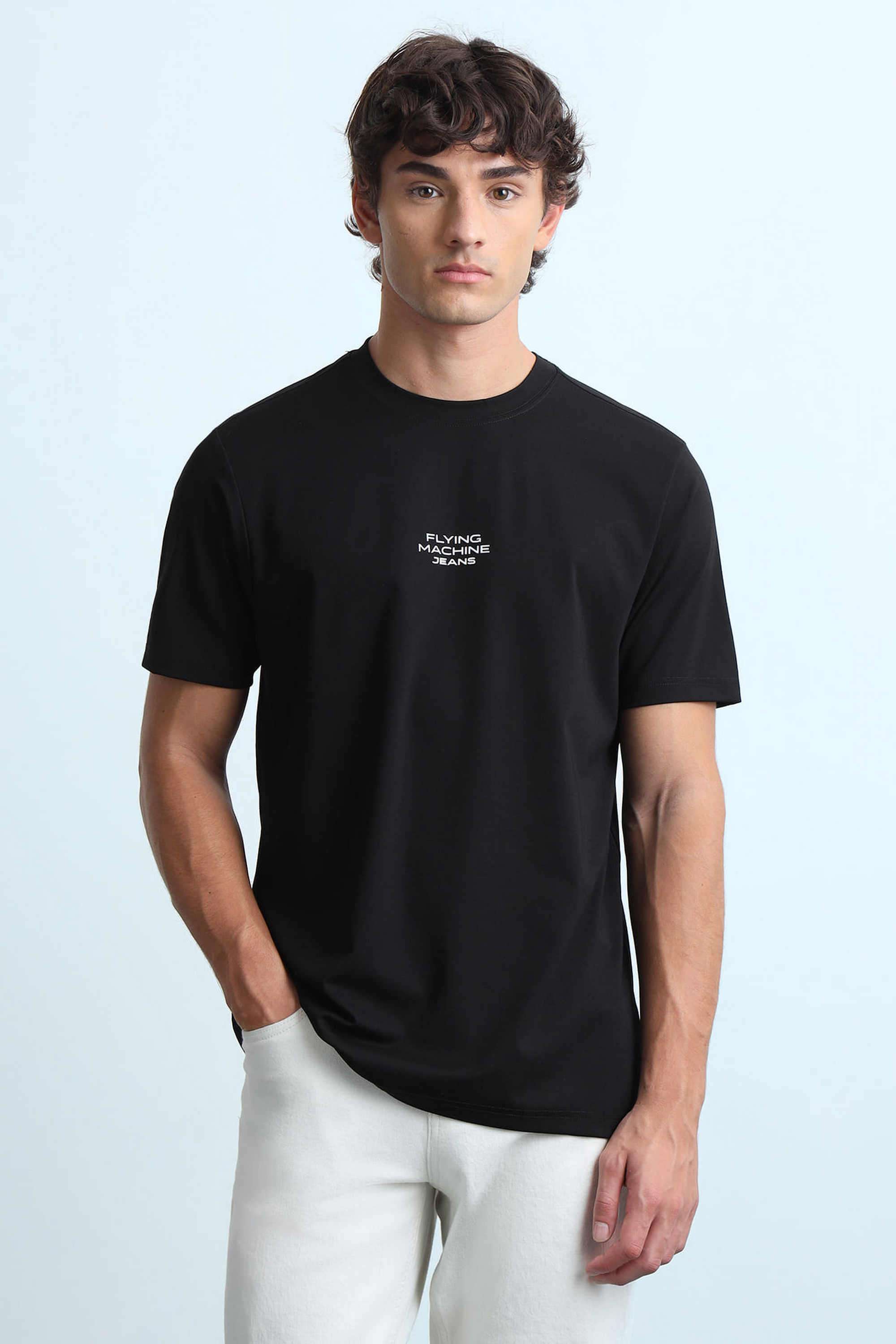 Printed-Rayon-Round-Neck-Men-s-T-Shirt