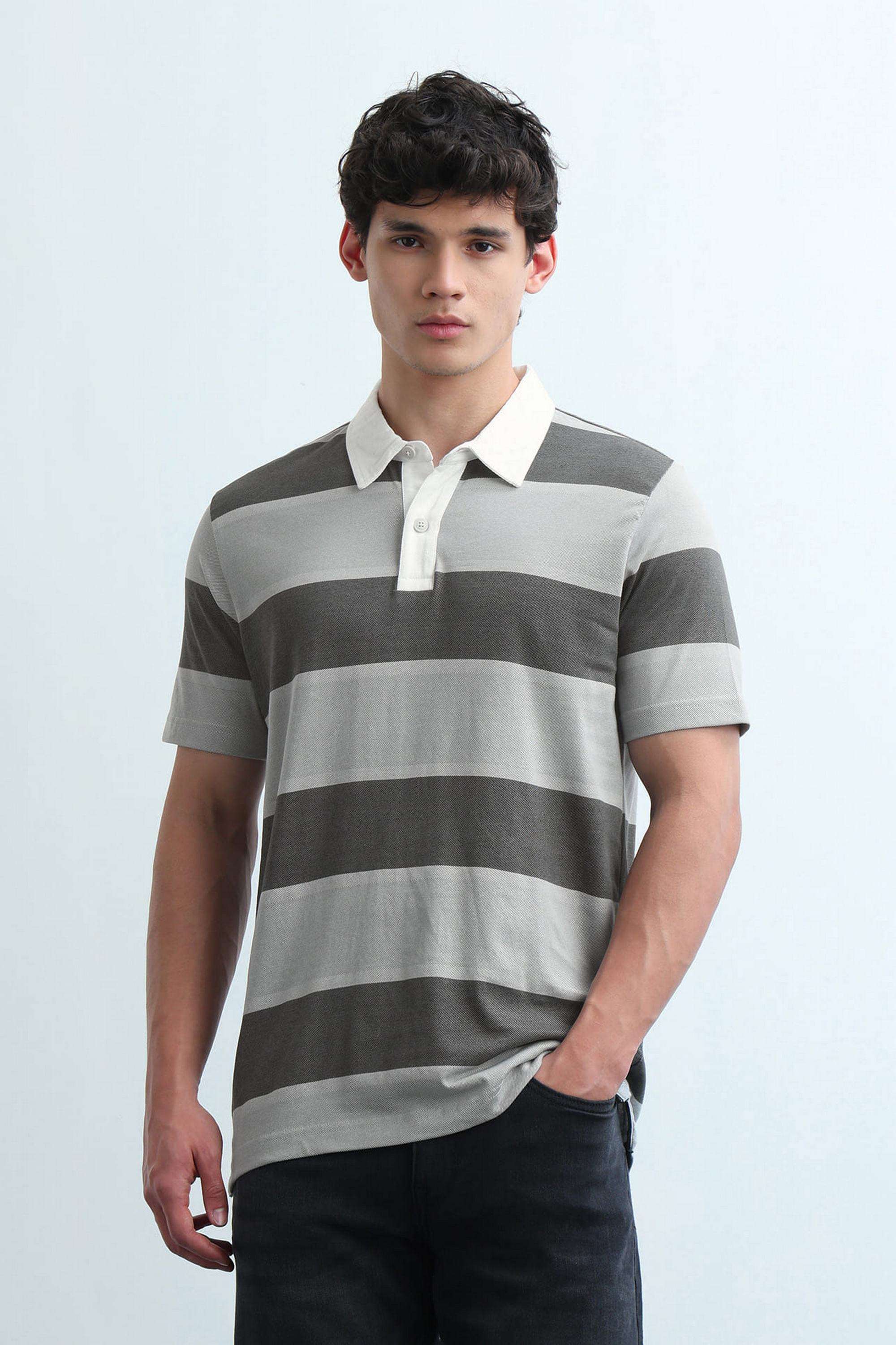 Stripes-Cotton-Polo-Men-s-T-Shirt