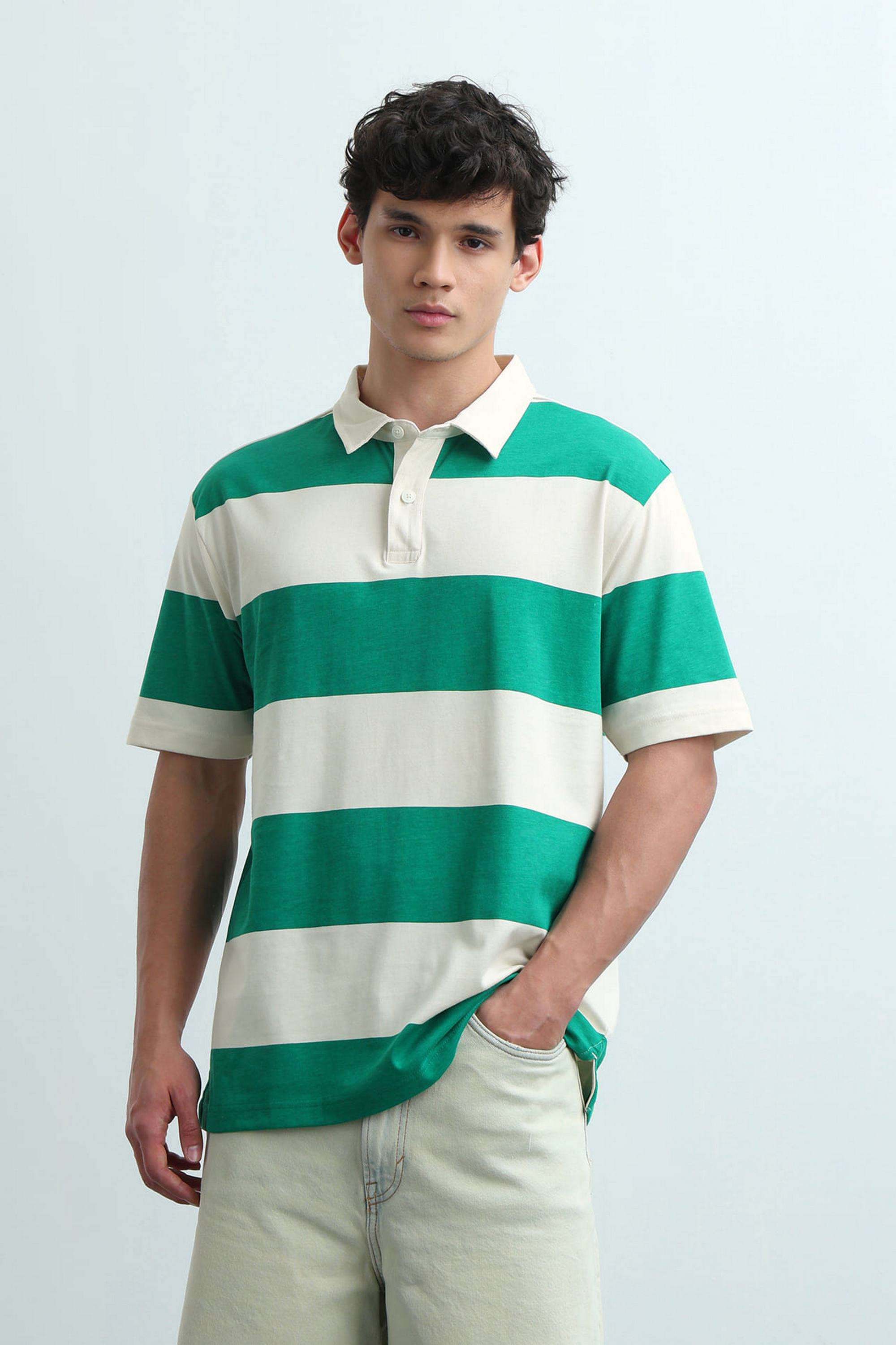 Stripes-Cotton-Polo-Men-s-T-Shirt