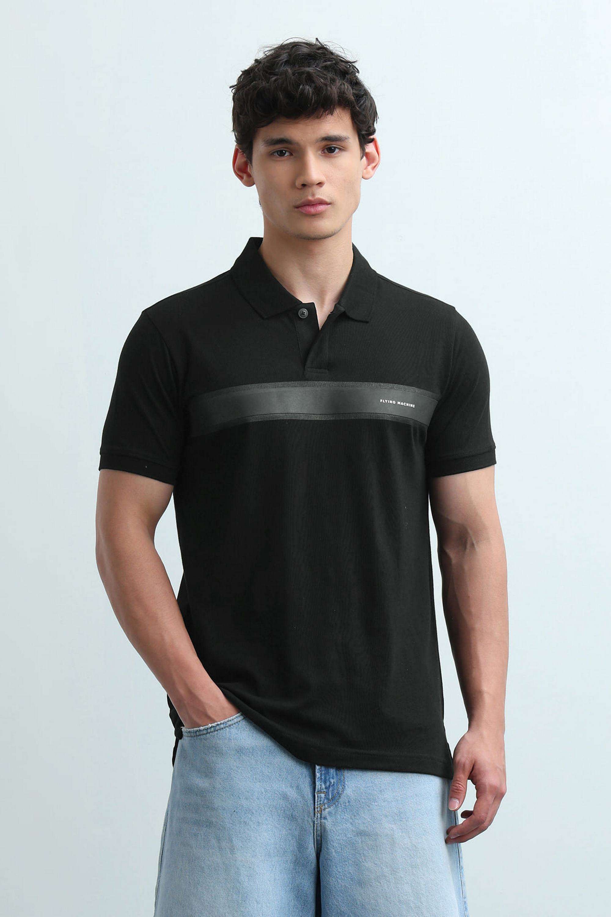 Solid-Cotton-Polo-Men-s-T-Shirt