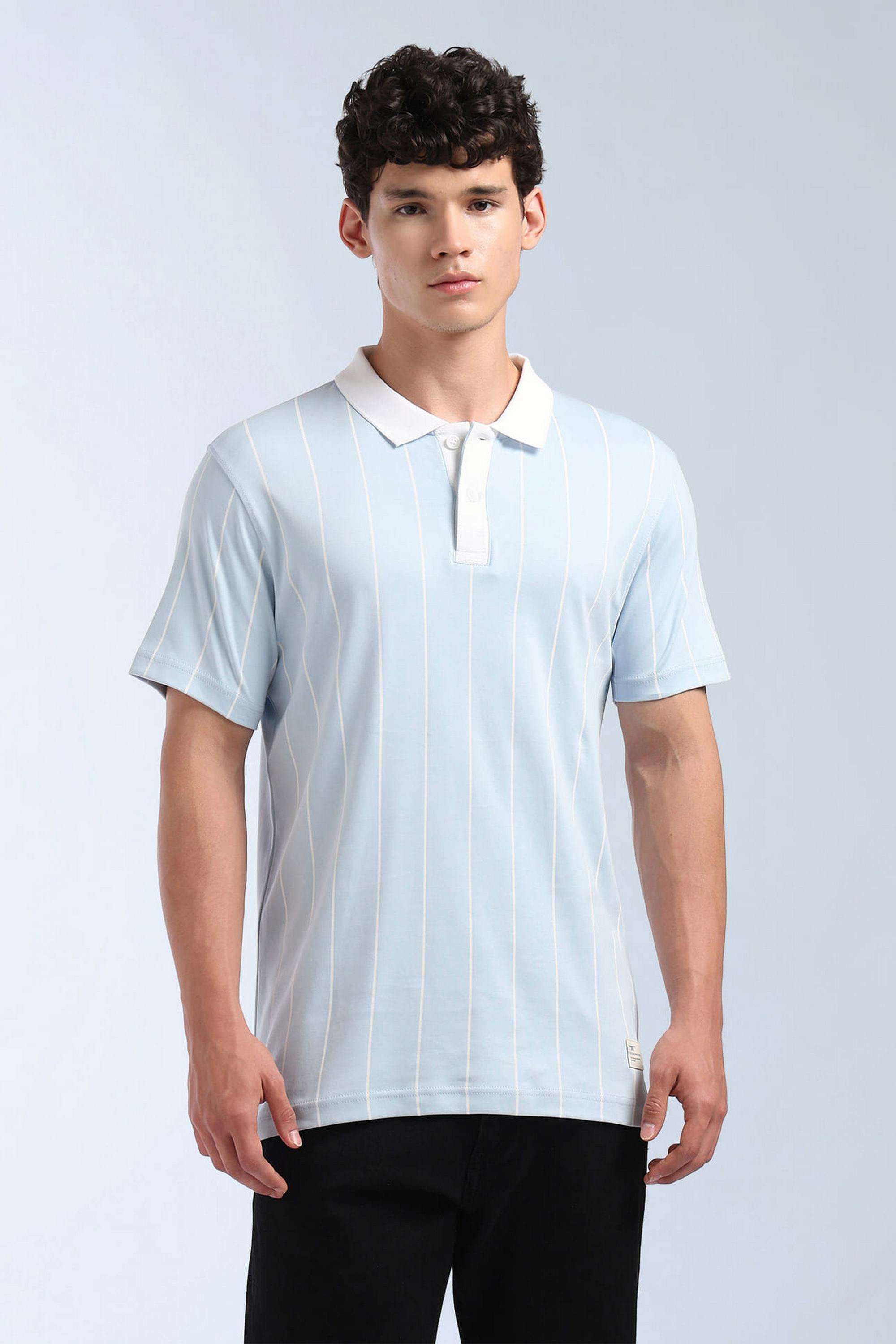 Stripes-Cotton-Polo-Men-s-T-Shirt
