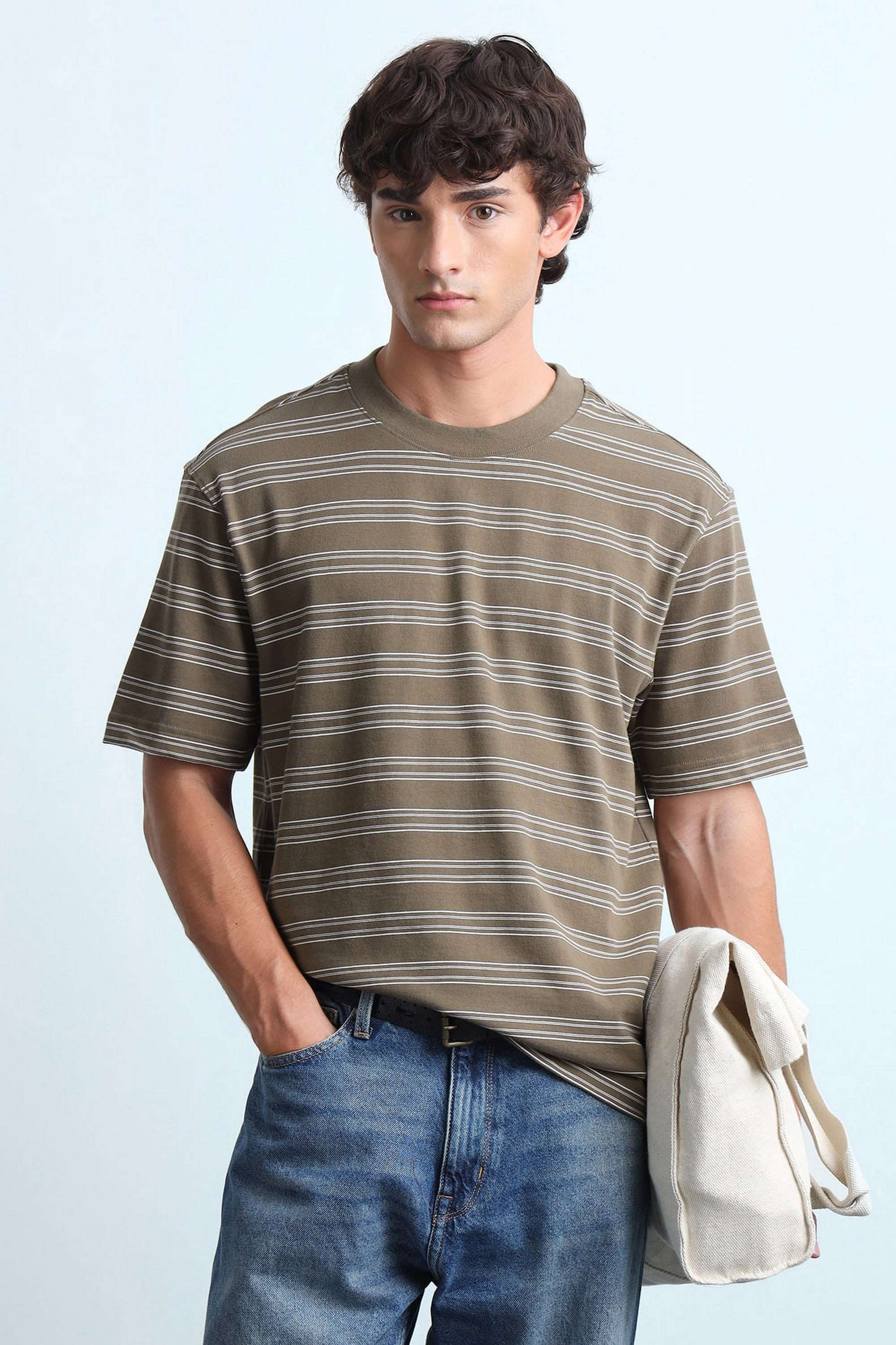Stripes-Cotton-Round-Neck-Men-s-T-Shirt