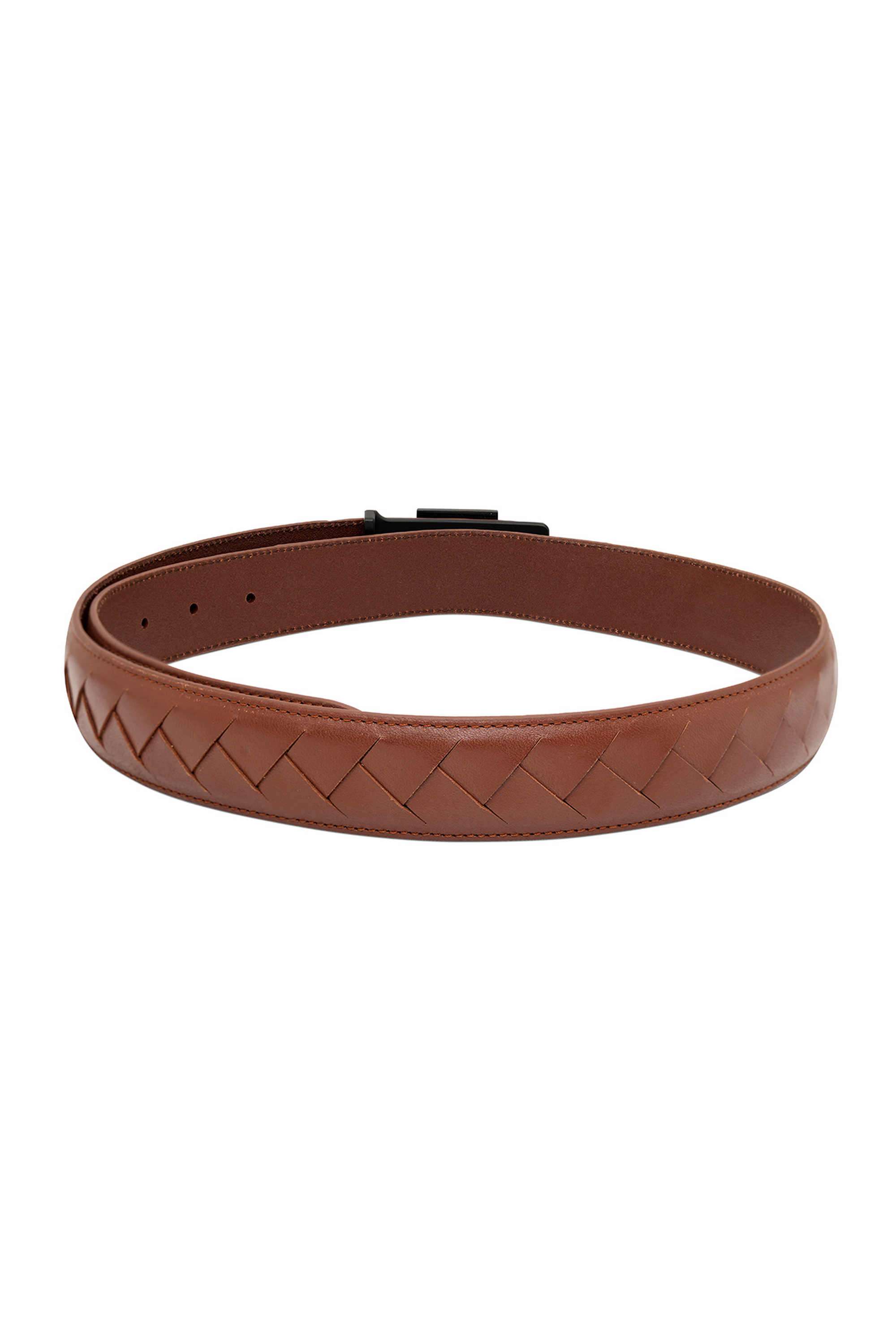 Men-Leather-Textured-Single-Side-Casual-Wear-Belt