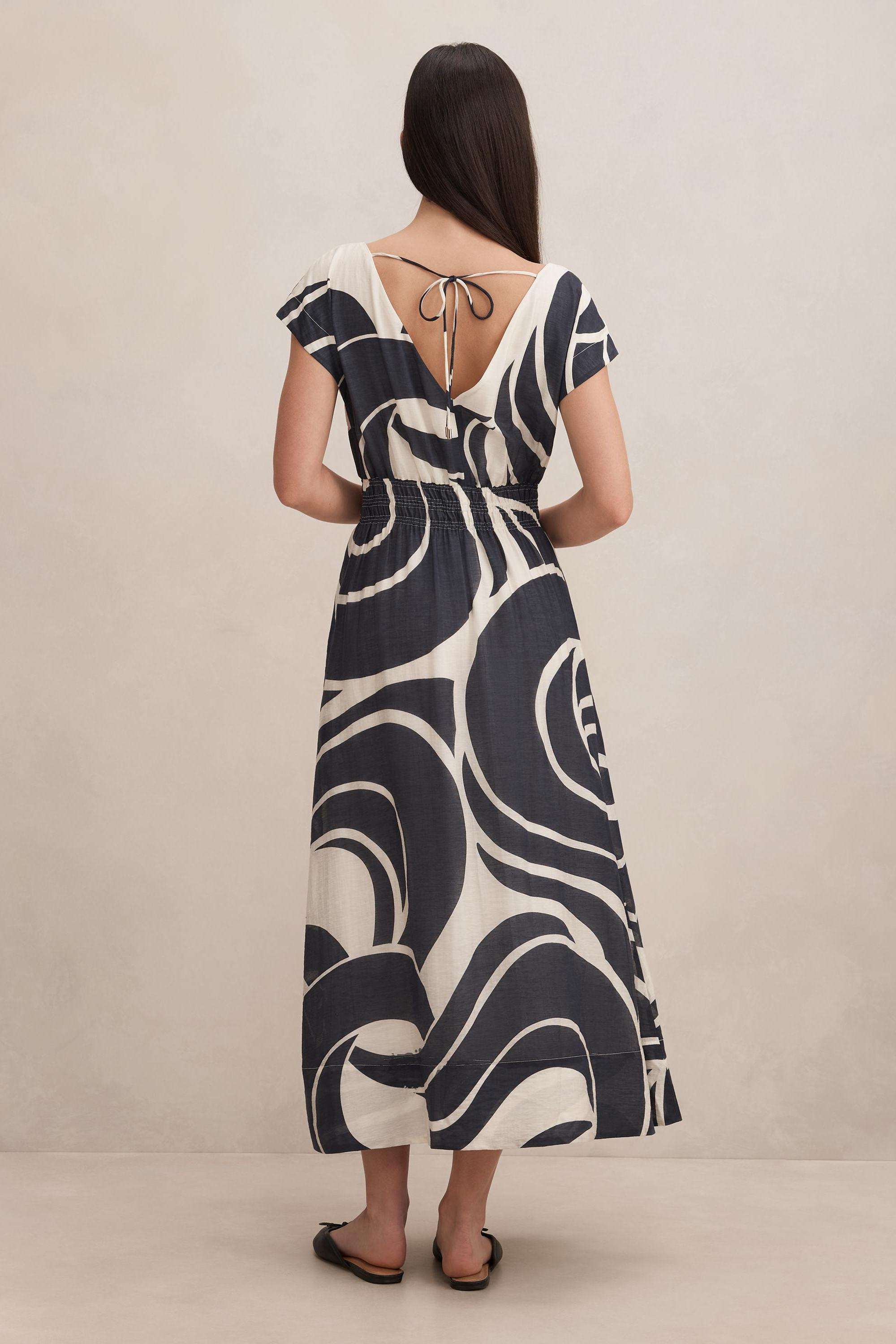 Solid-Blended-Fabric-Women-Dress