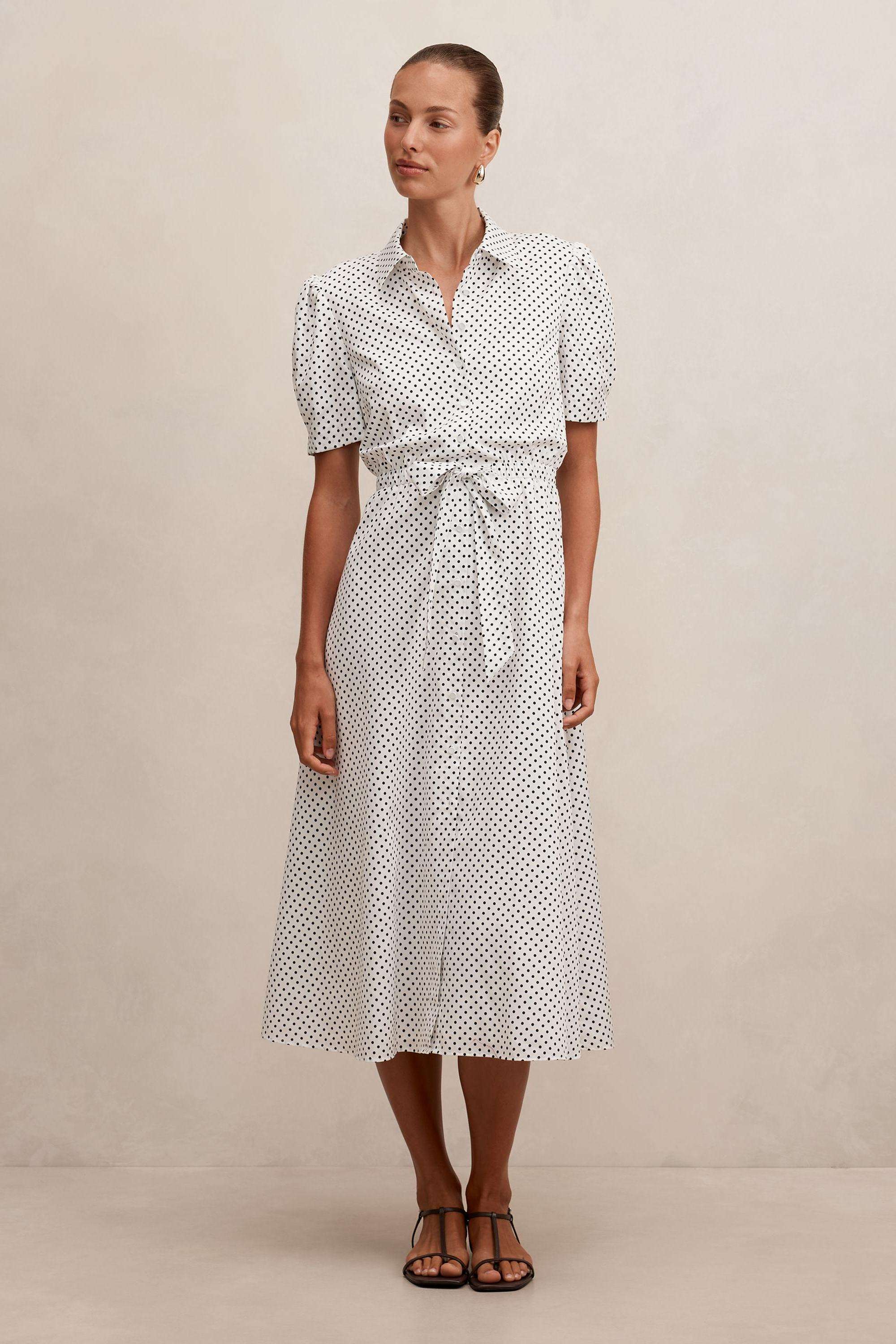Solid-Blended-Fabric-Women-s-Dress