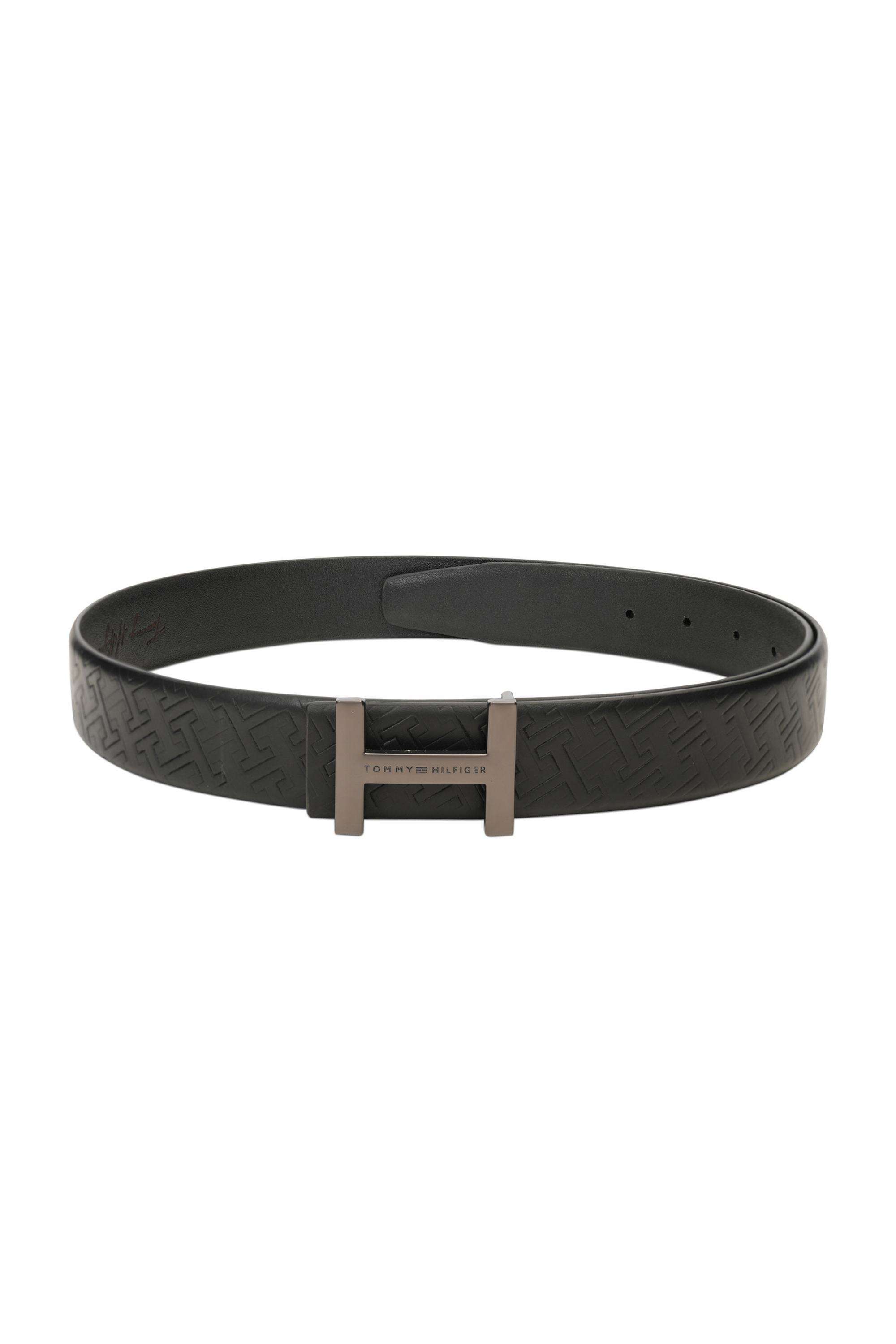 Leather-Regular-Fit-Solid-Formal-Wear-Men-Belts