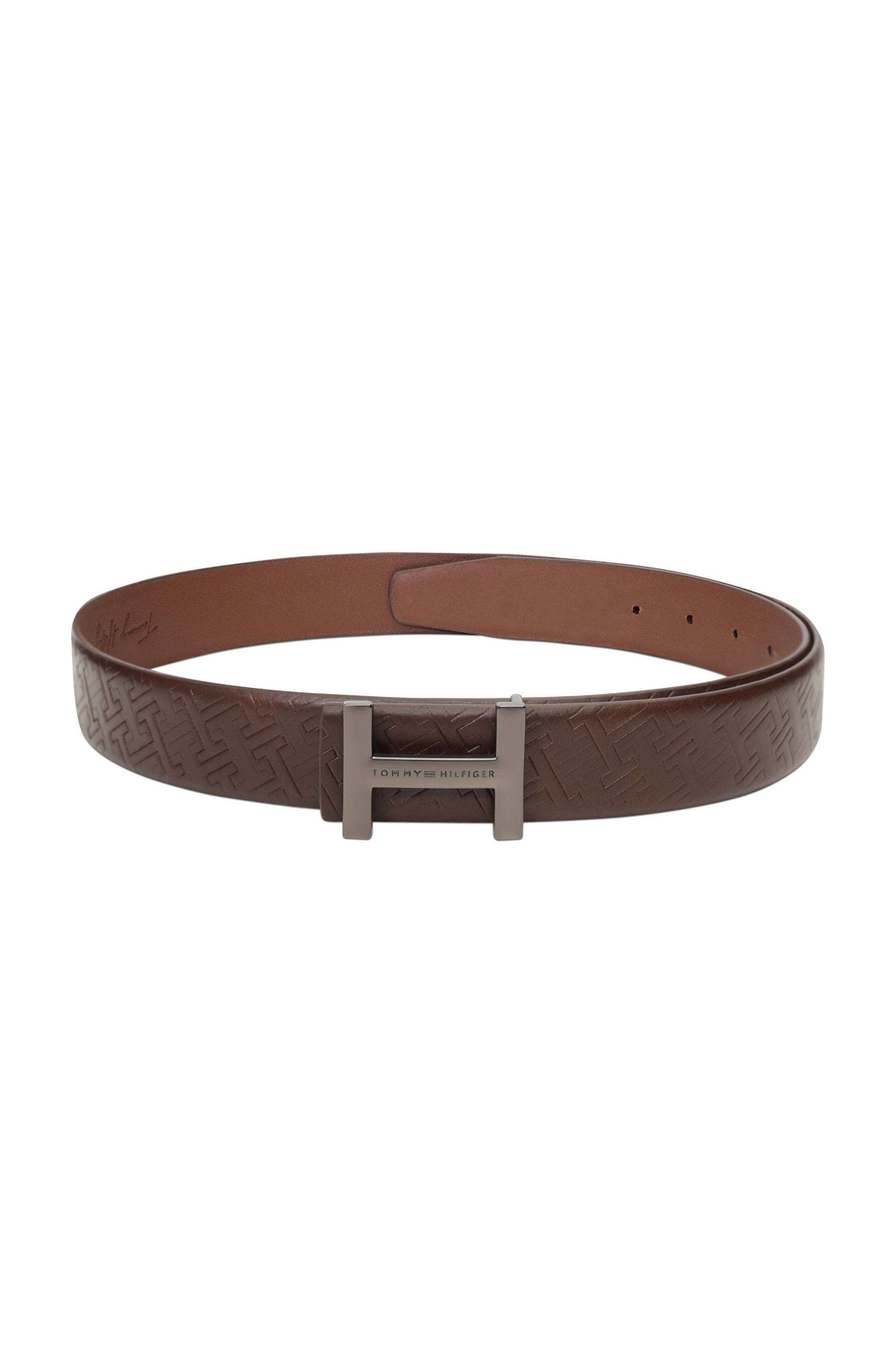 Leather-Regular-Fit-Solid-Formal-Wear-Men-Belts