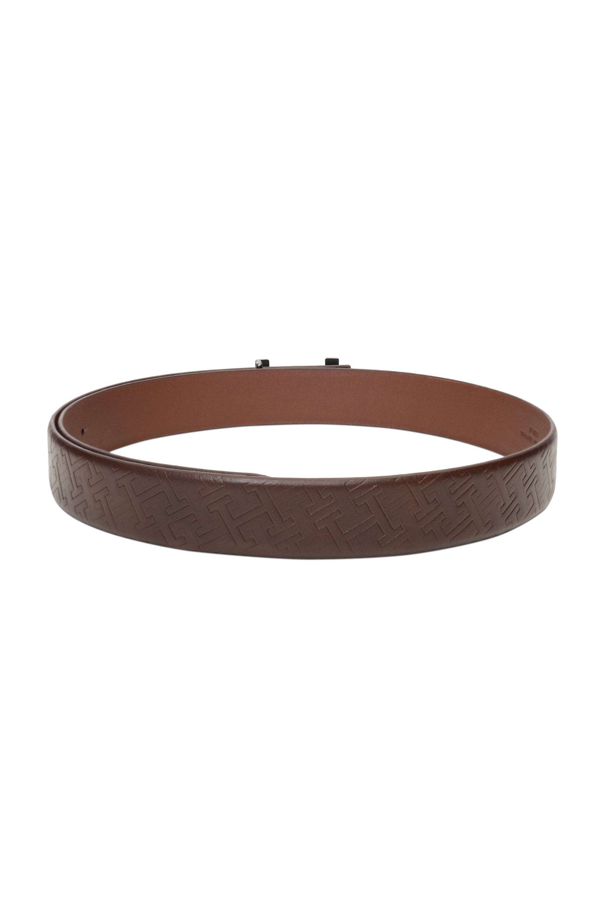 Leather-Regular-Fit-Solid-Formal-Wear-Men-Belts