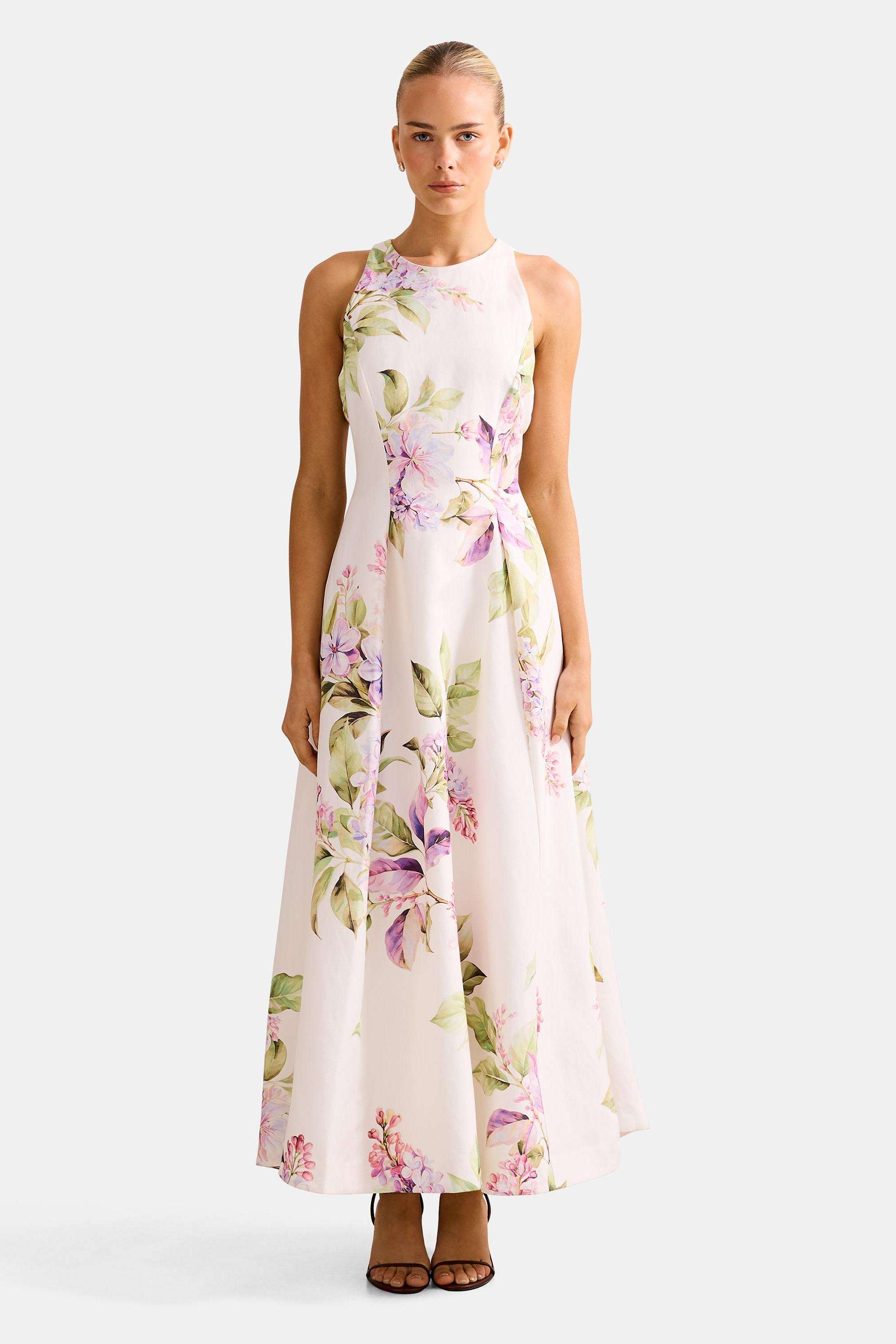 Solid-Blended-Fabric-Women-s-Dress