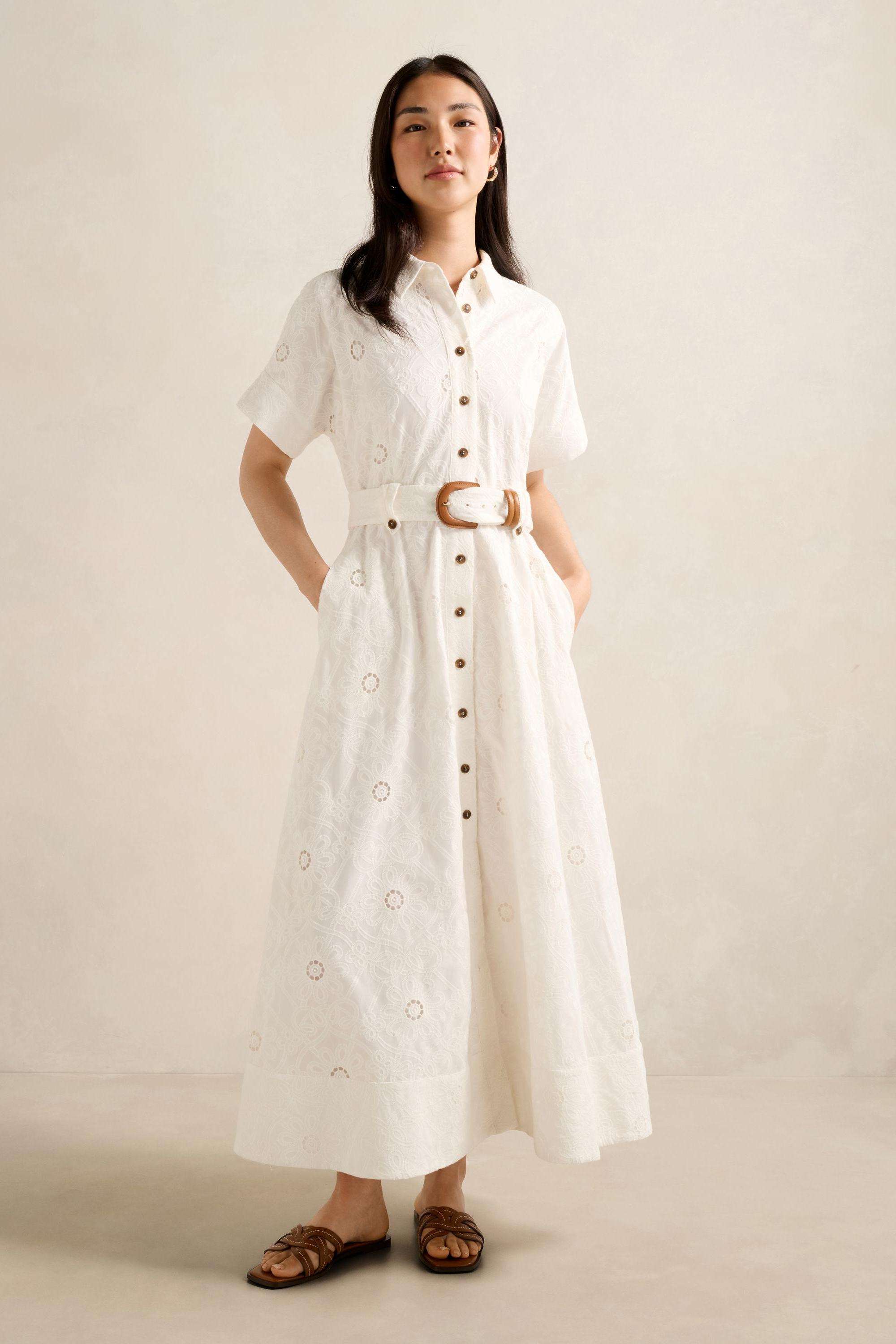 Solid-Blended-Fabric-Women-s-Dress