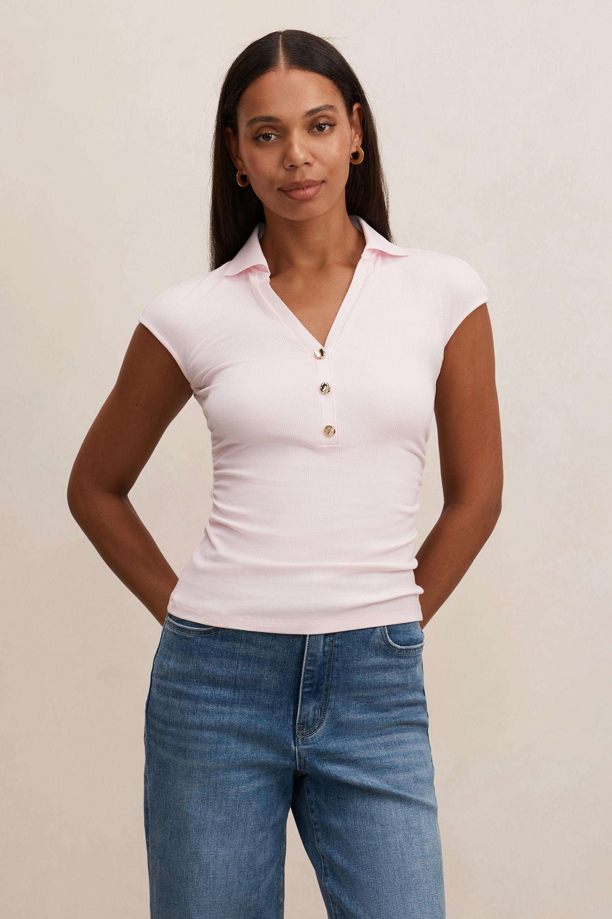 forever new Solid Blended Fabric Women's Top-picture-24