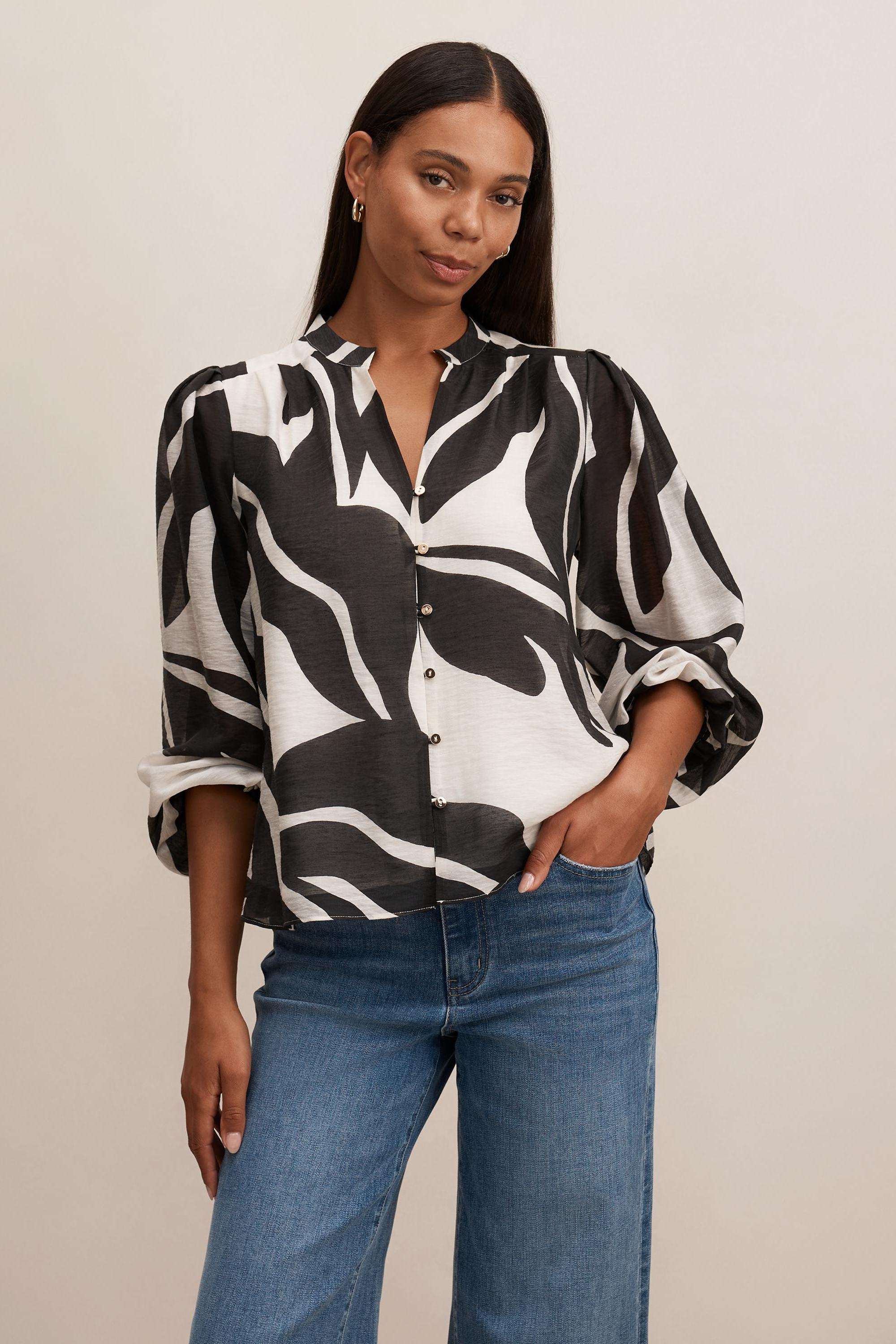 Solid-Blended-Fabric-Women-s-Top