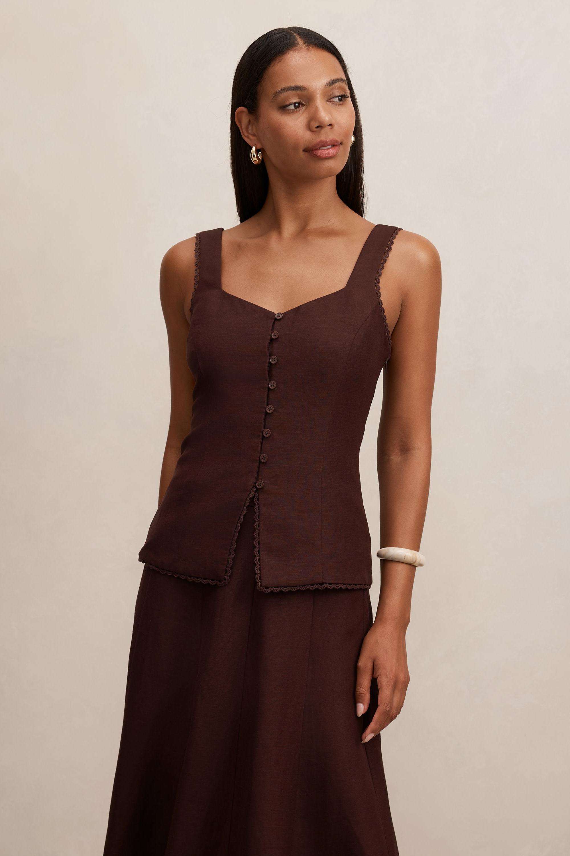 forever new Solid Blended Fabric Women's Top-picture-18