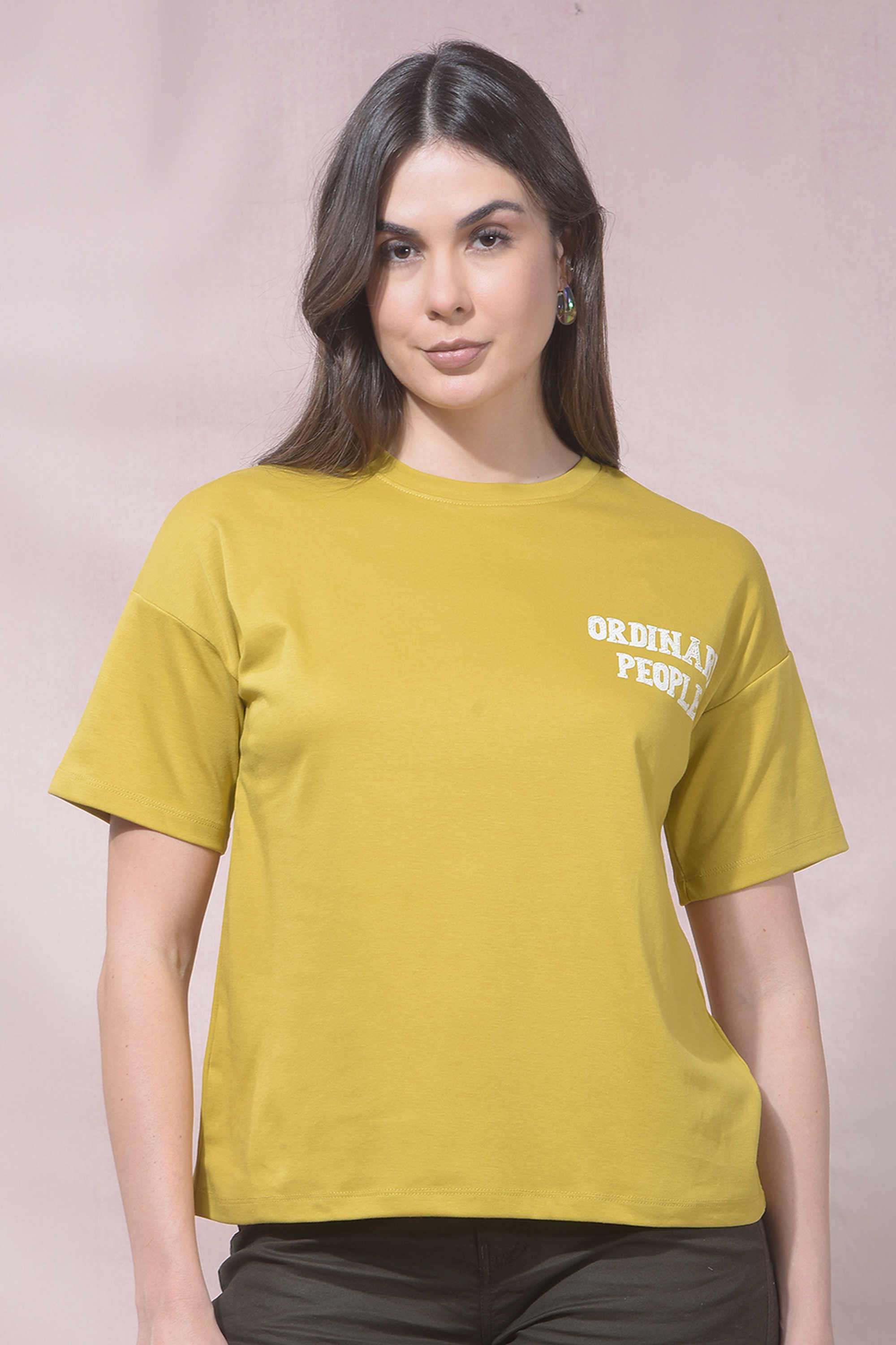 crimsoune club Printed Cotton Blend Round Neck Women's T-Shirt-picture-30
