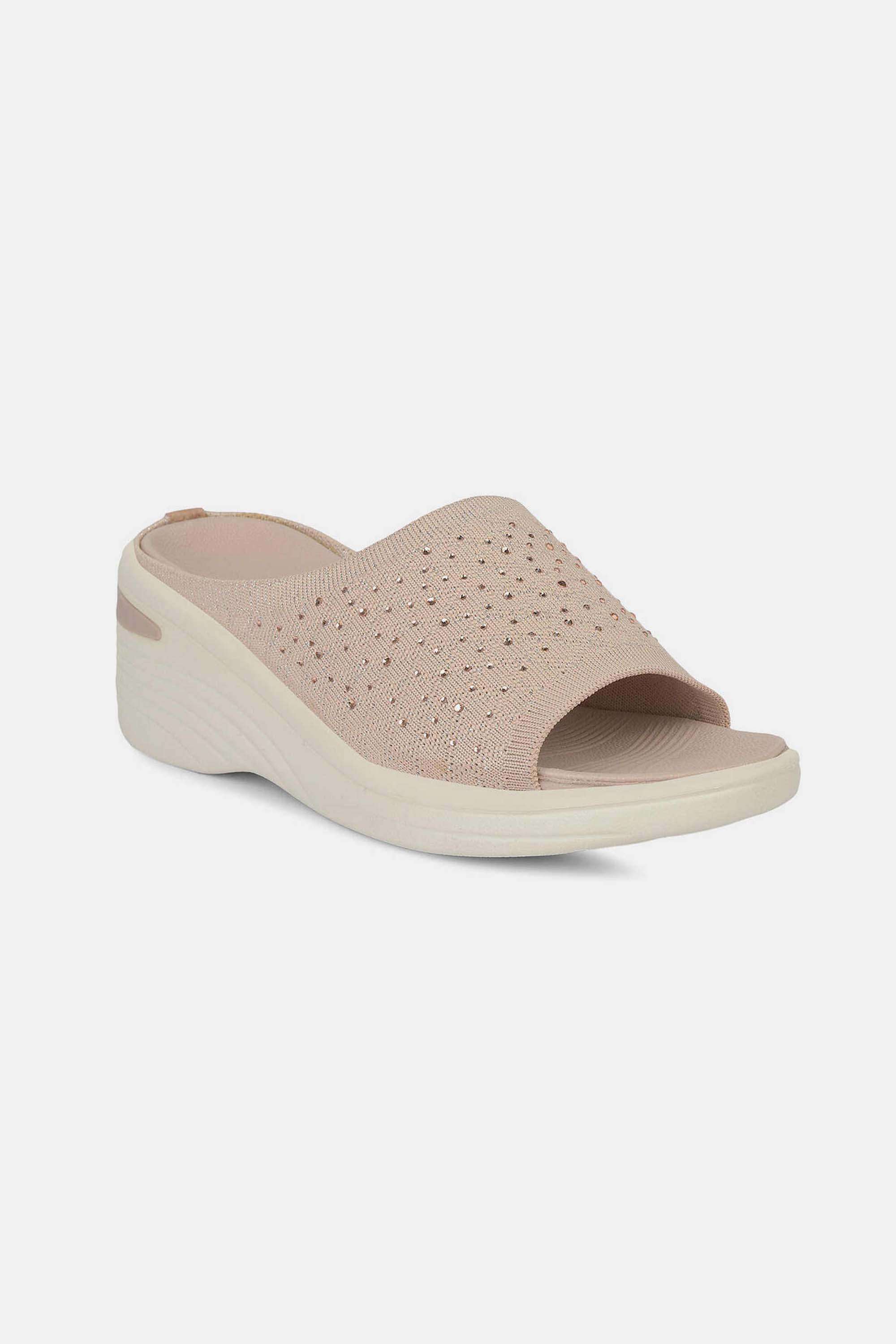 VIOLET-Fabric-Slip-On-Women-s-Casual-Wear-Mules