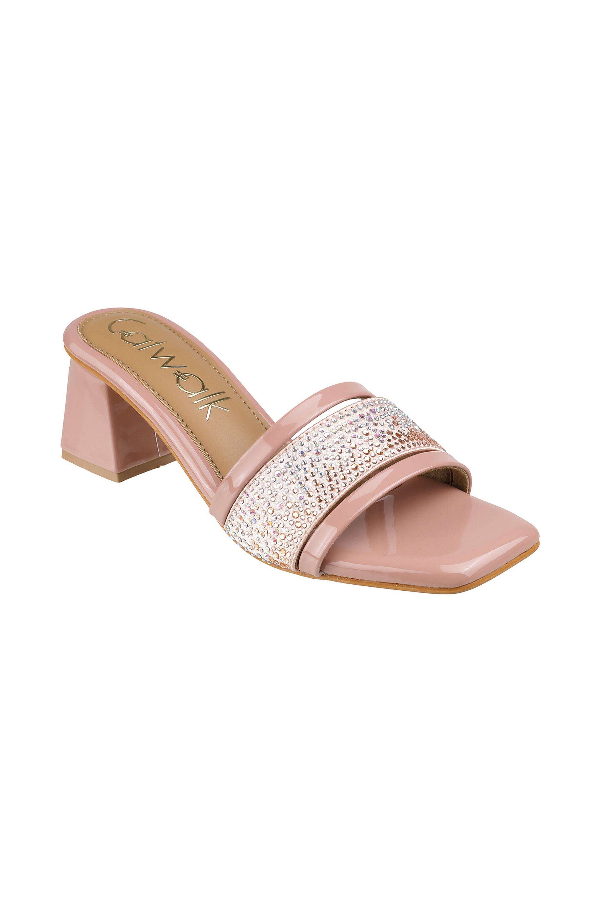 Synthetic-Slip-On-Women-s-Casual-Wear-Heels