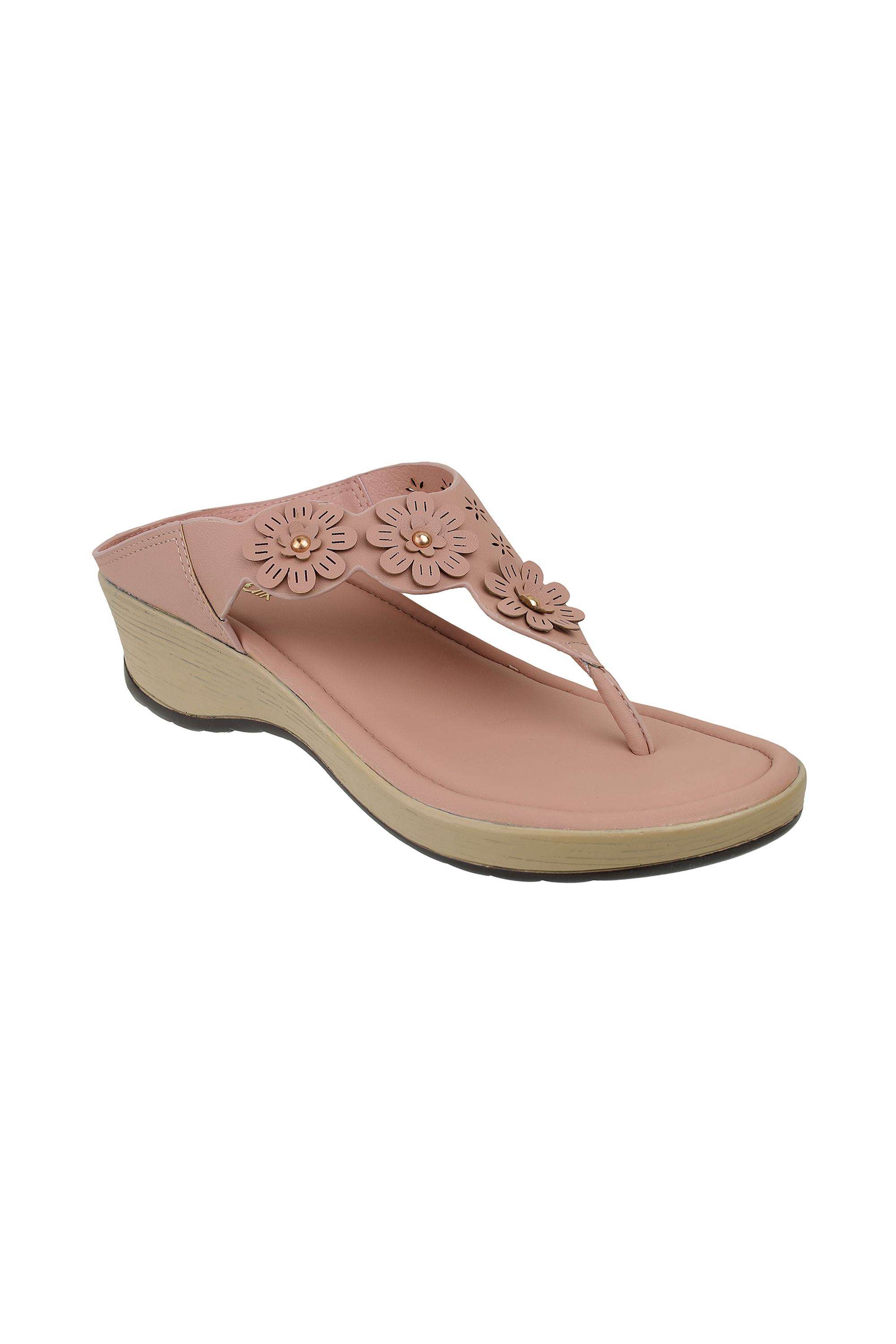 Synthetic-Slip-On-Women-s-Casual-Wear-Heels