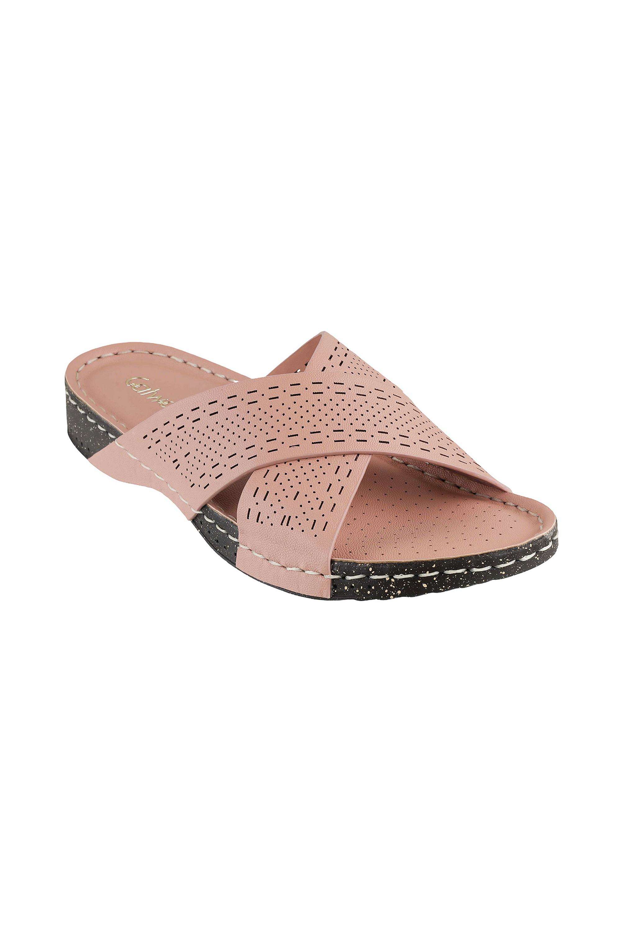 Leather-Slip-On-Women-s-Casual-Wear-Flats