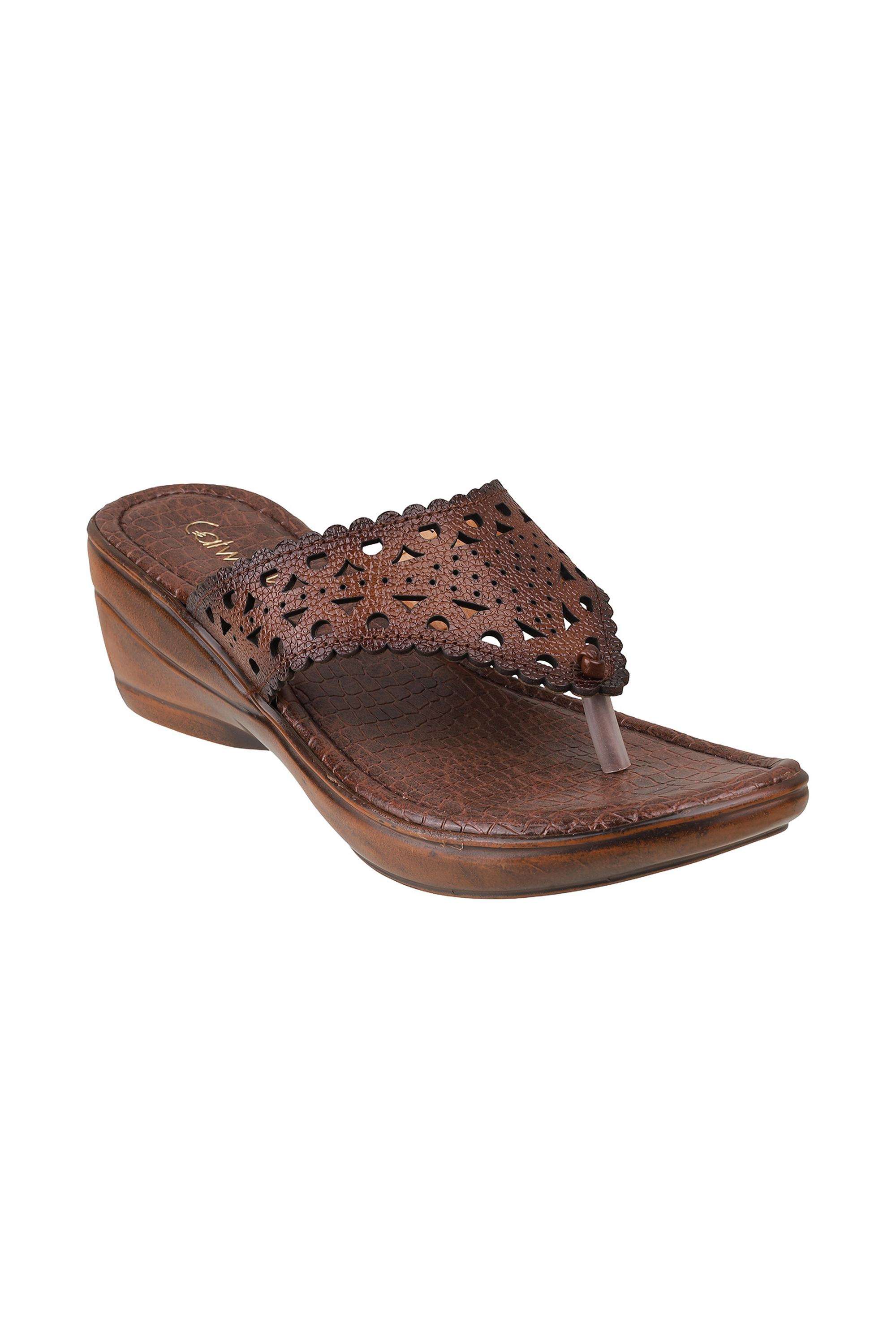 Leather-Slip-On-Women-s-Casual-Wear-Heels